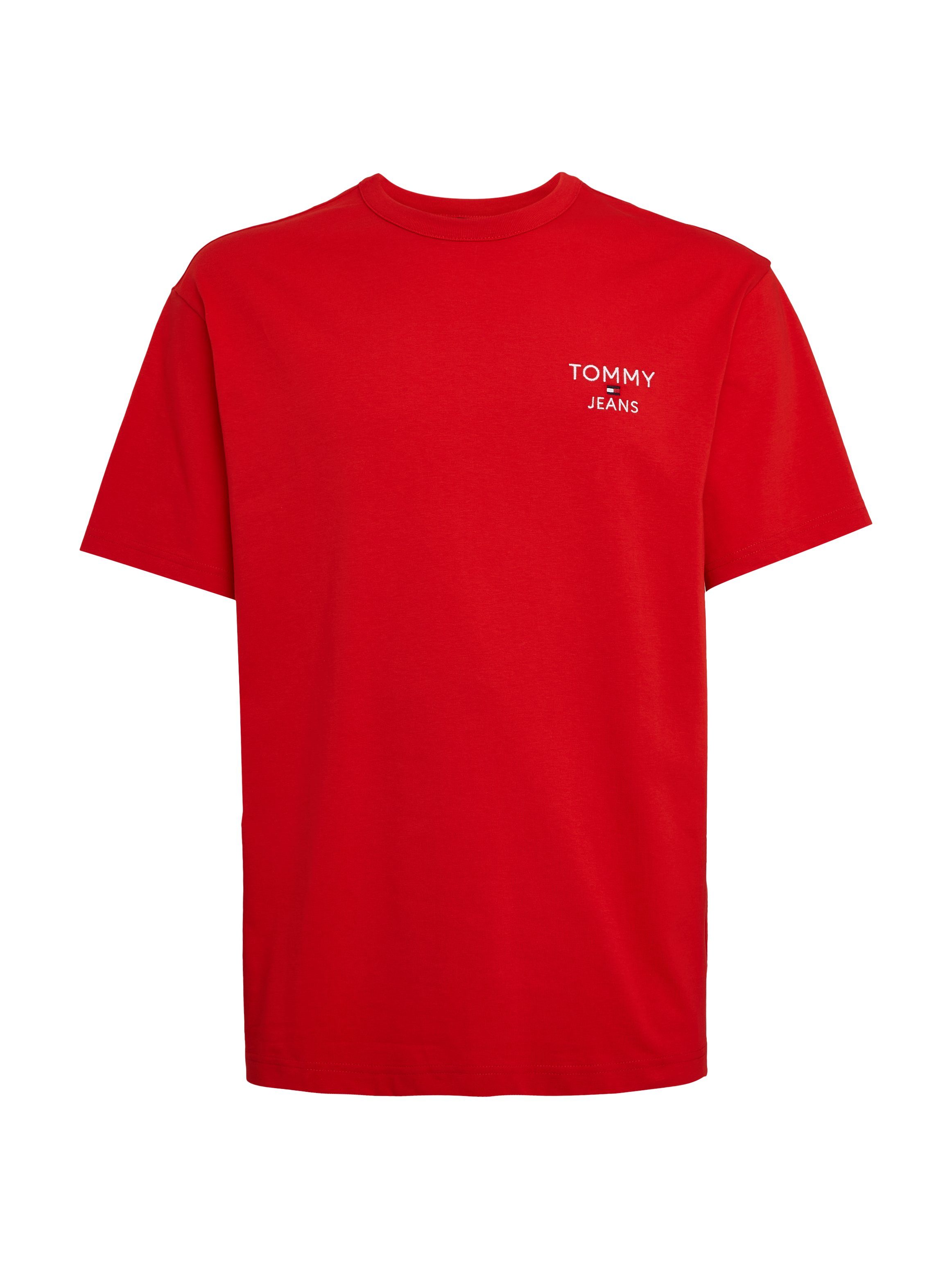 TOMMY JEANS T-shirt TJM REG CORP TEE EXT met borduursel