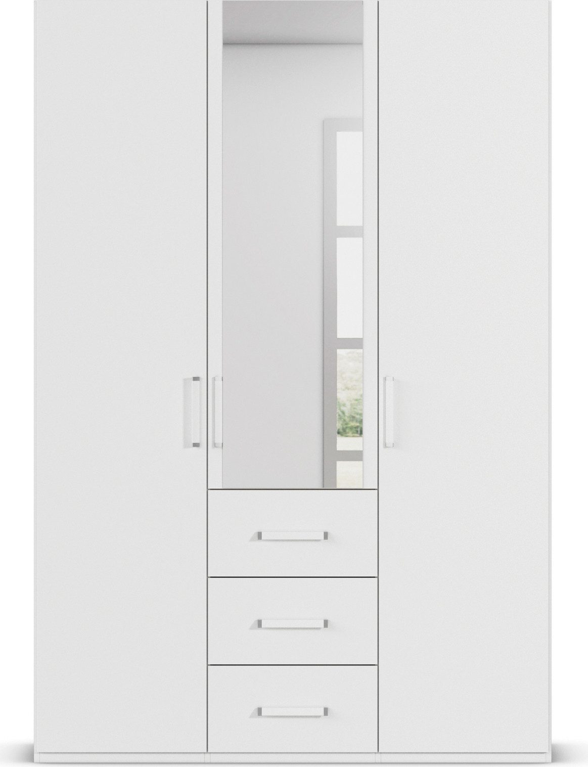 rauch Draaideurkast Kledingkast Kast Garderobe Slaapkamerkast EVELYN in elegante stijl met lades 3 breedtes en 2 hoogtes made in germany