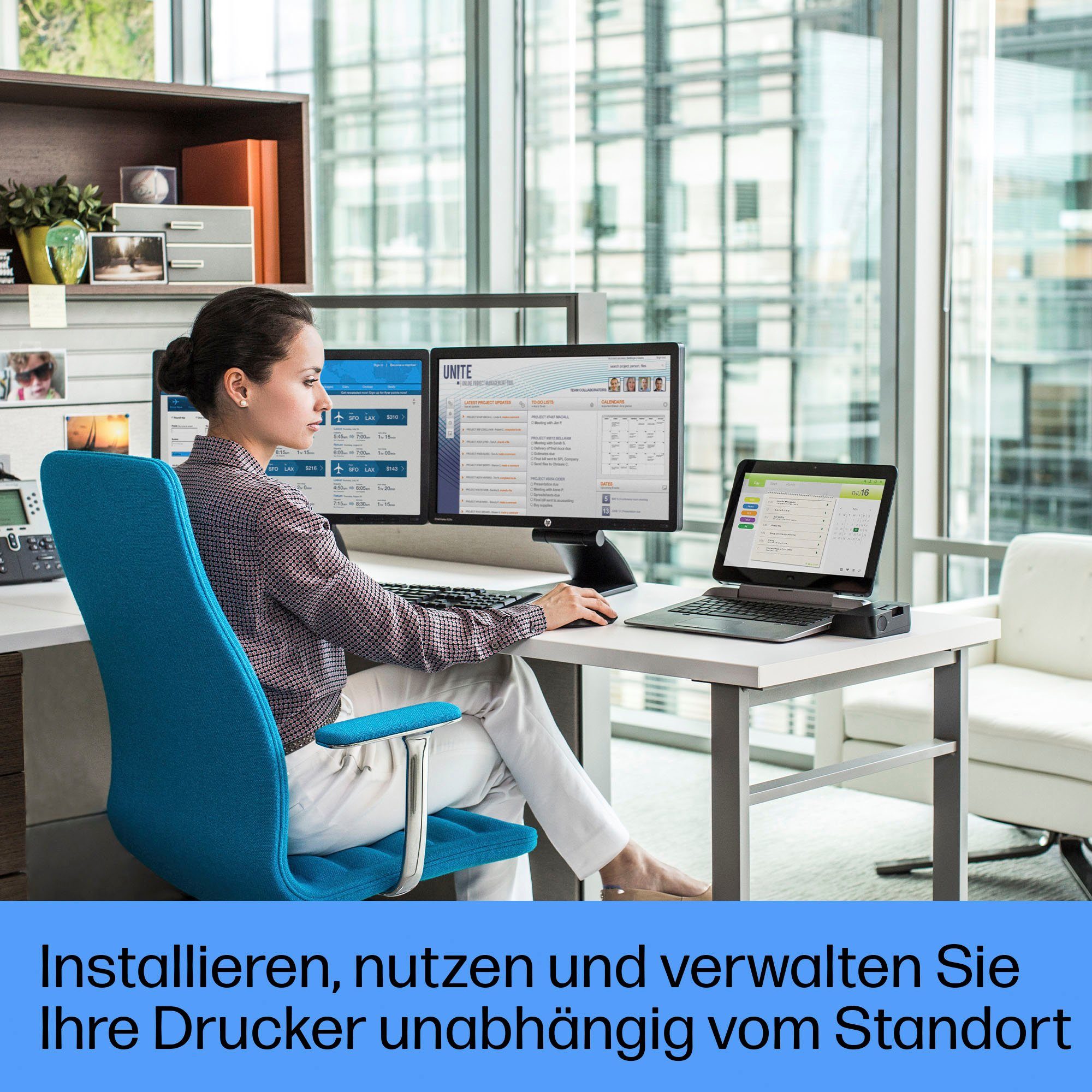 HP All-in-oneprinter LaserJet Pro MFP 4102fdn