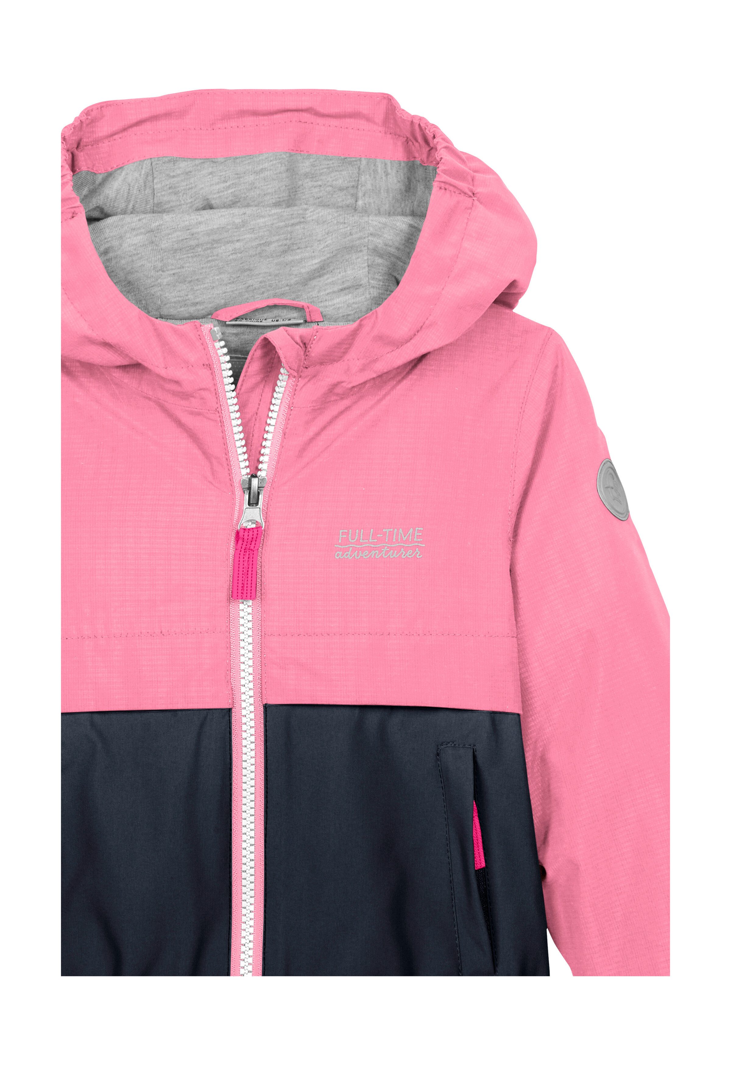 first instinct by killtec Functioneel jack FIOS 7 MNS JCKT Waterdichte kinderjas met colourblock-design en PFAS-vrij