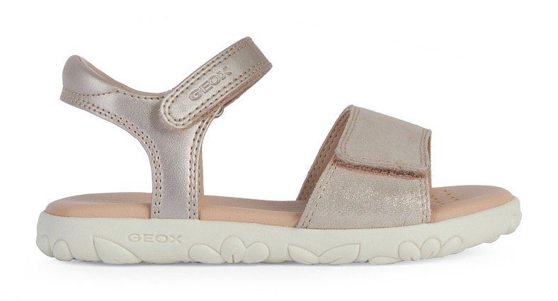 Geox Sandalen J SANDAL HAITI GIRL , zomerschoen, klittenbandschoen, sandaal, met brede klittenbandsluiting