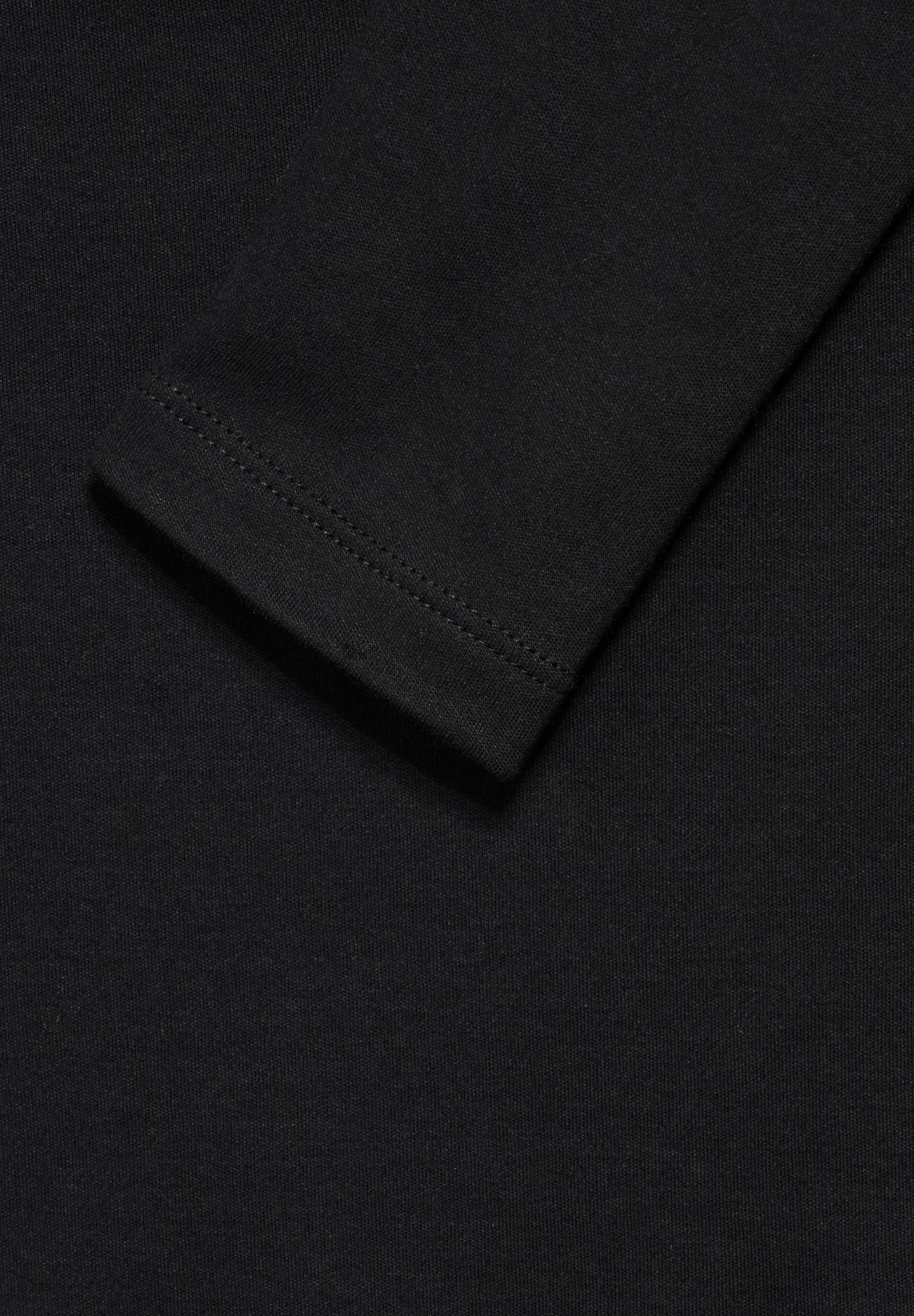 STREET ONE Shirt met lange mouwen Style Lanea met boothals