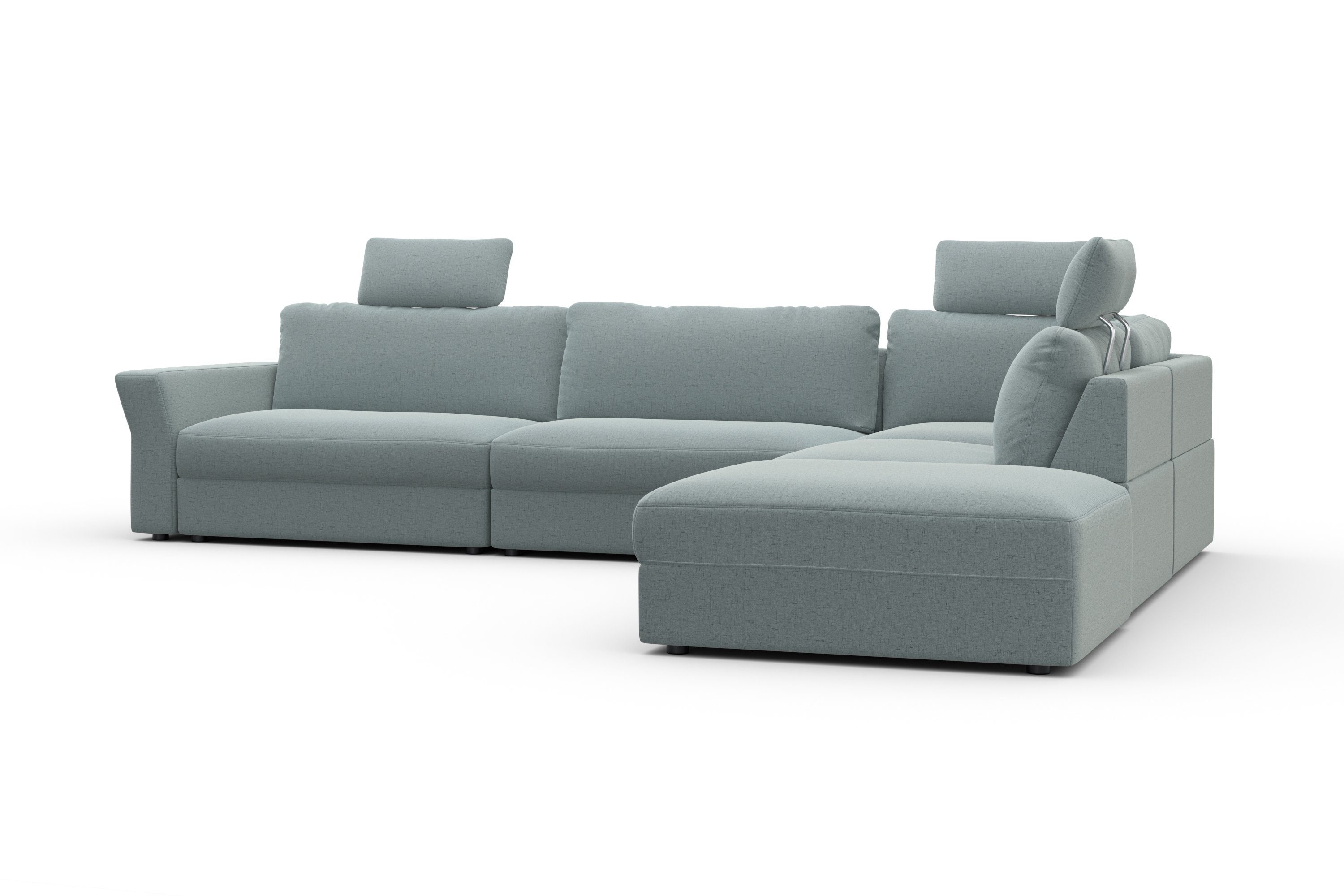 sit&more Hoekbank Cadabra L-vorm Breedte 356 cm, met zitdiepteverstelling
