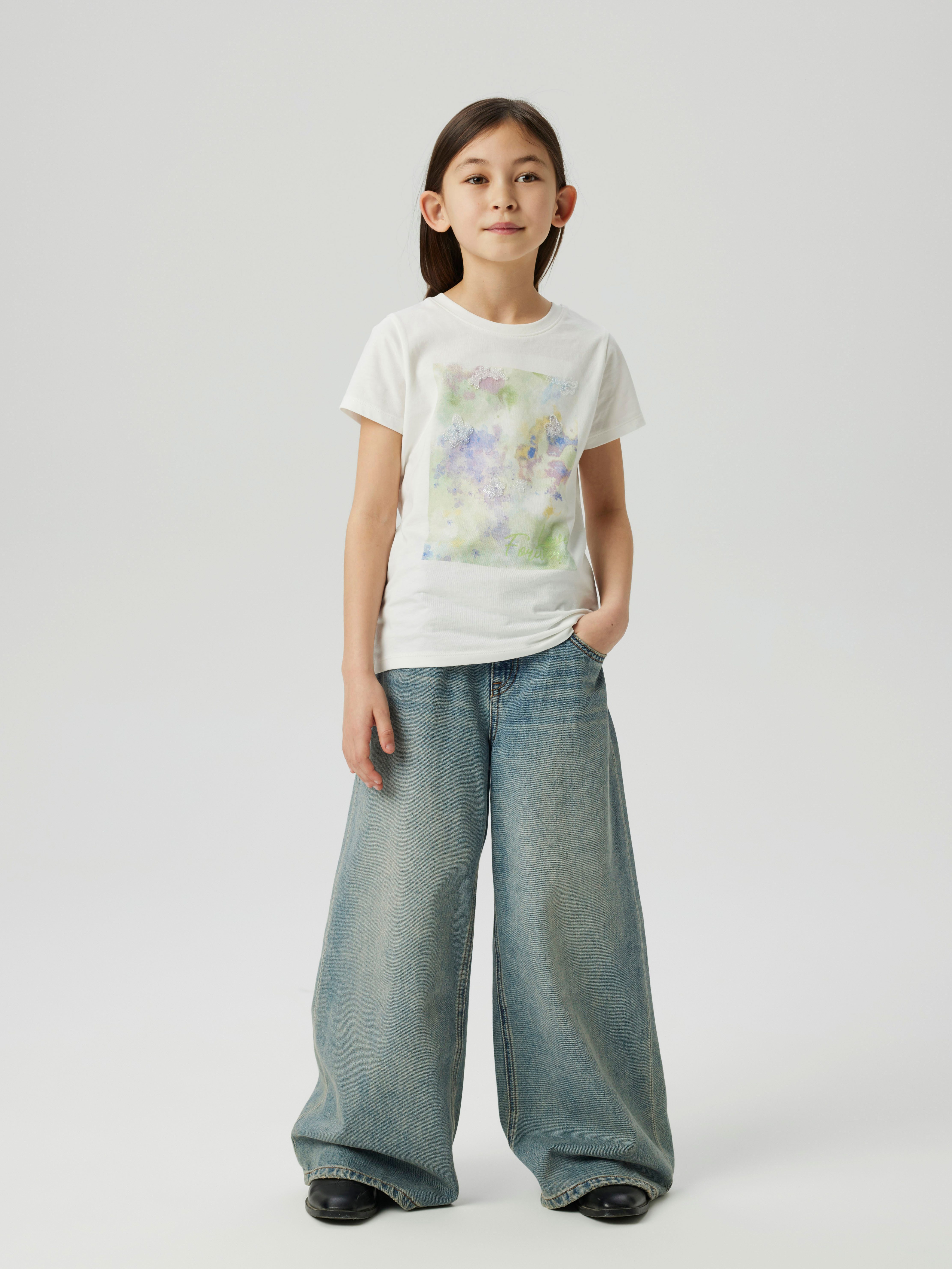 Name It Wijde jeans NKFBELLA SKATER XWIDE JEANS 3111-ZA NOOS