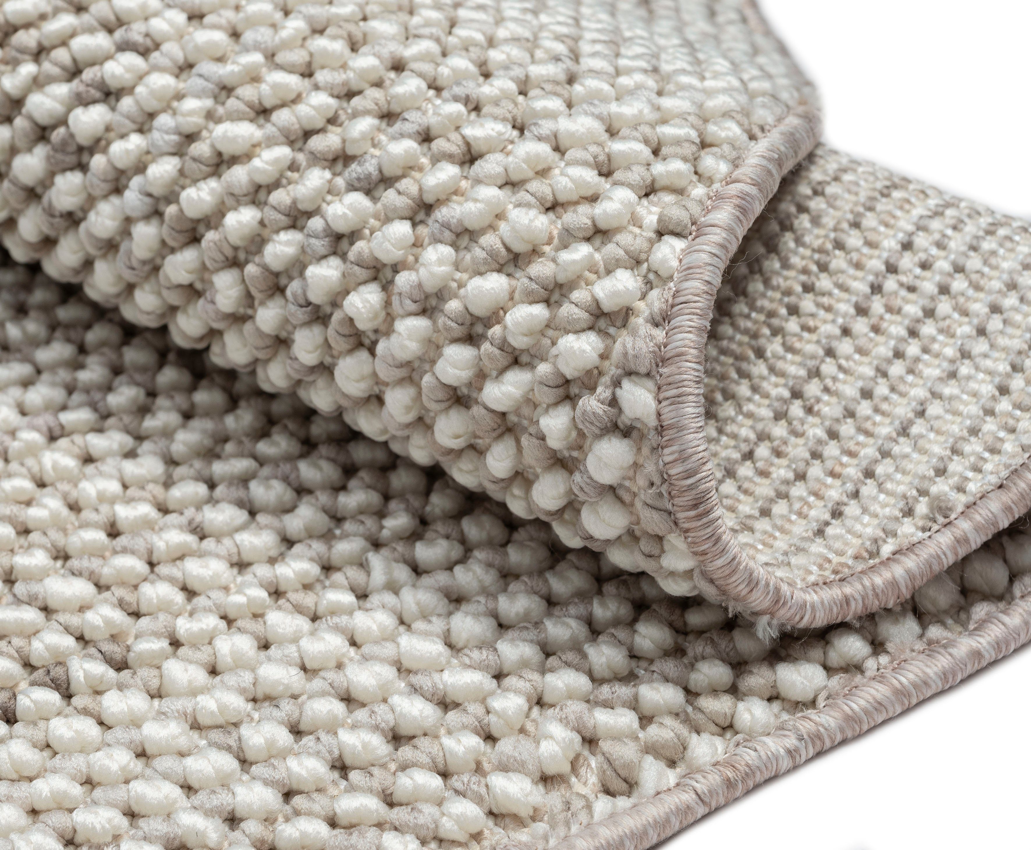 Myflair Möbel & Accessoires Vloerkleed AVA Uni kleuren, gemêleerd, sisal-look, ook verkrijgbaar in rechthoekig