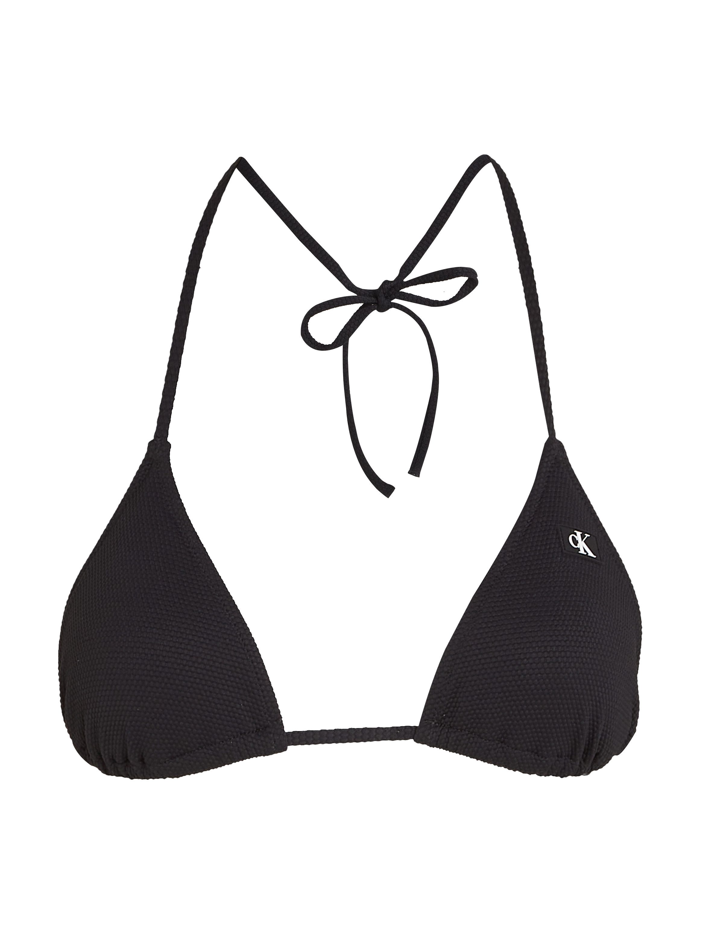 Calvin Klein Swimwear Triangel-bikinitop TRIANGLE RP met ck-logoprint