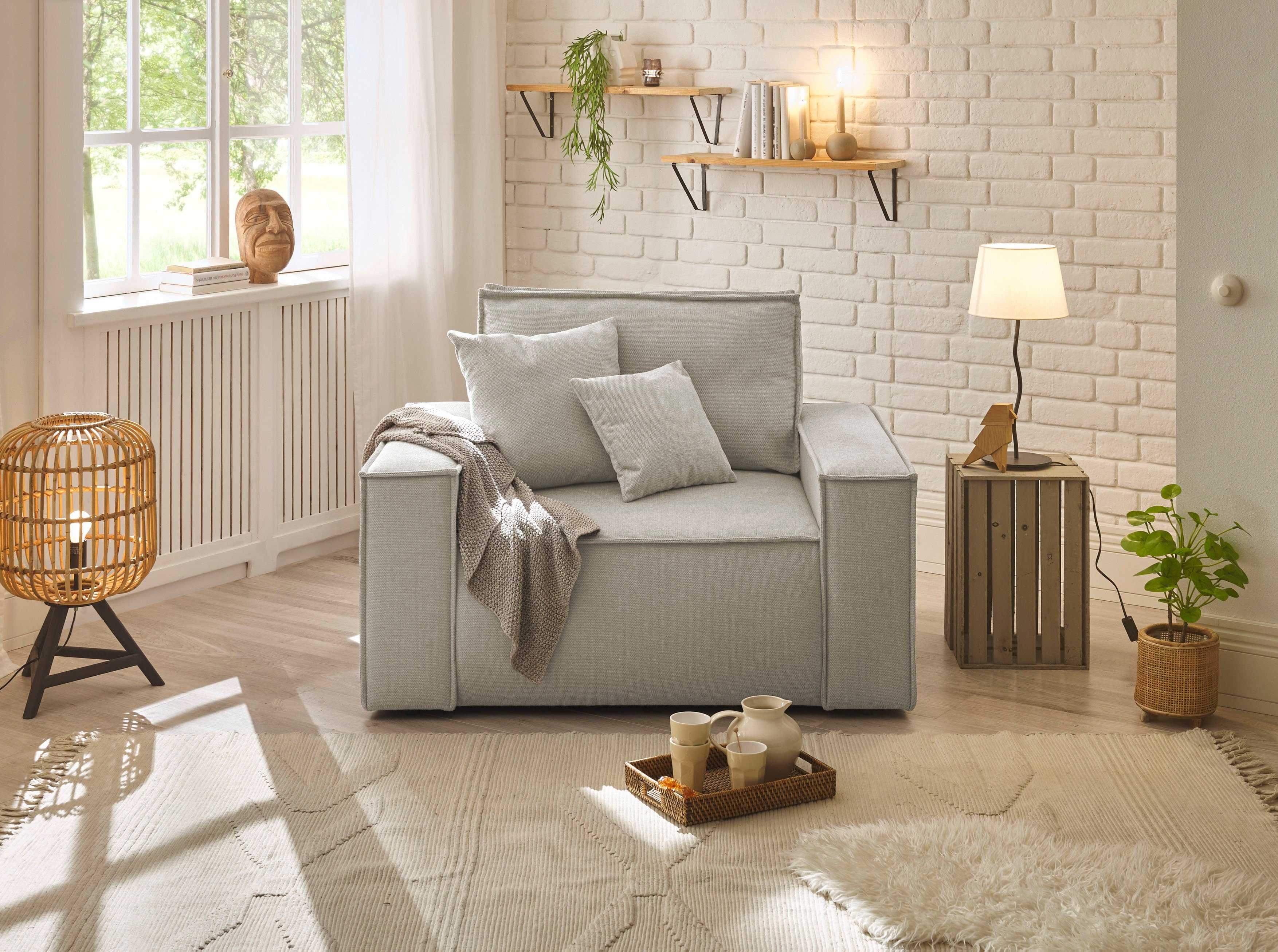 andas Loveseat Finnley passend bij de bekleding van de finnley-serie (1 stuk)