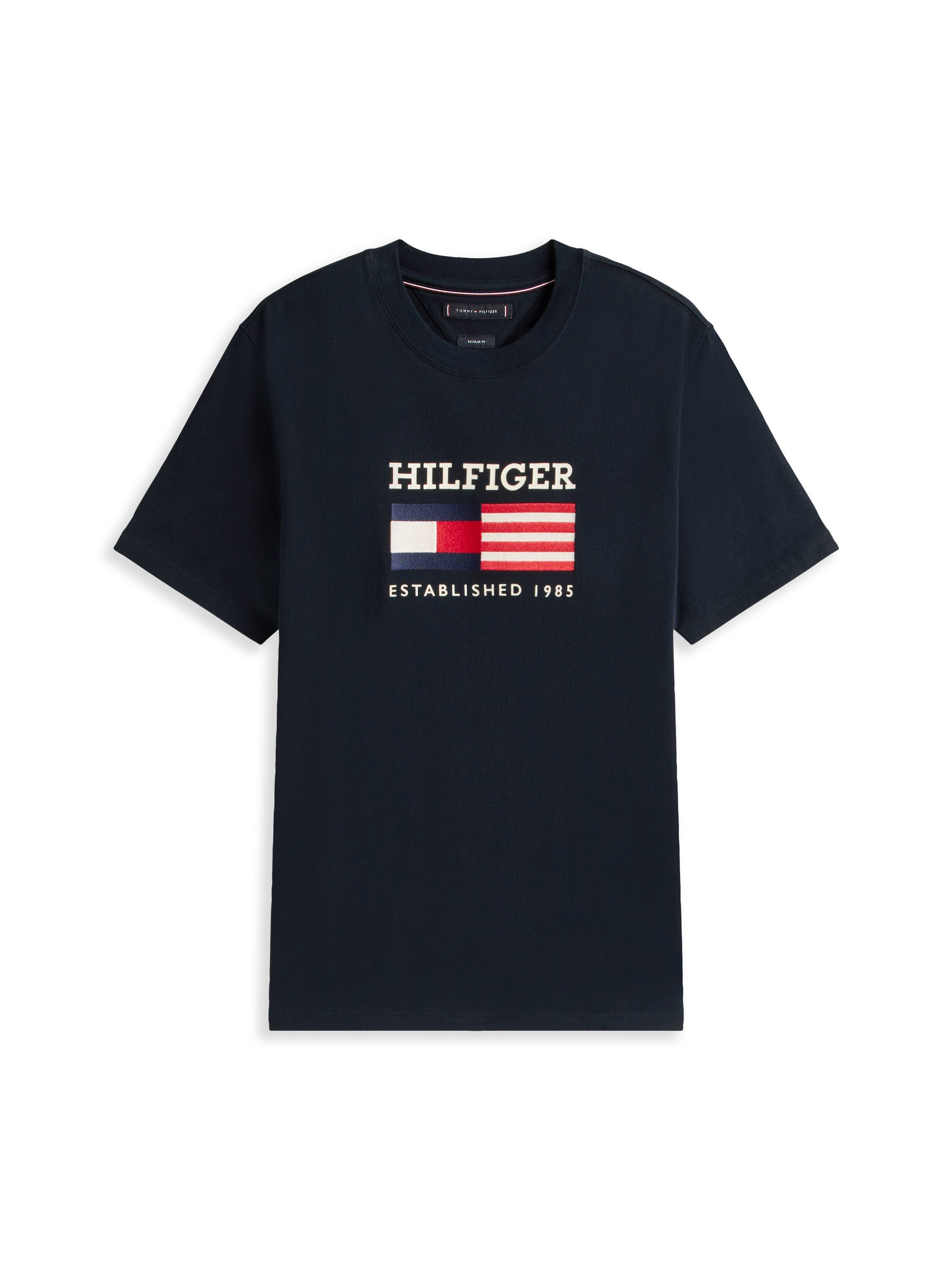 Tommy Hilfiger T-shirt AMERICANA MONOTYPE FLAG BOX TEE