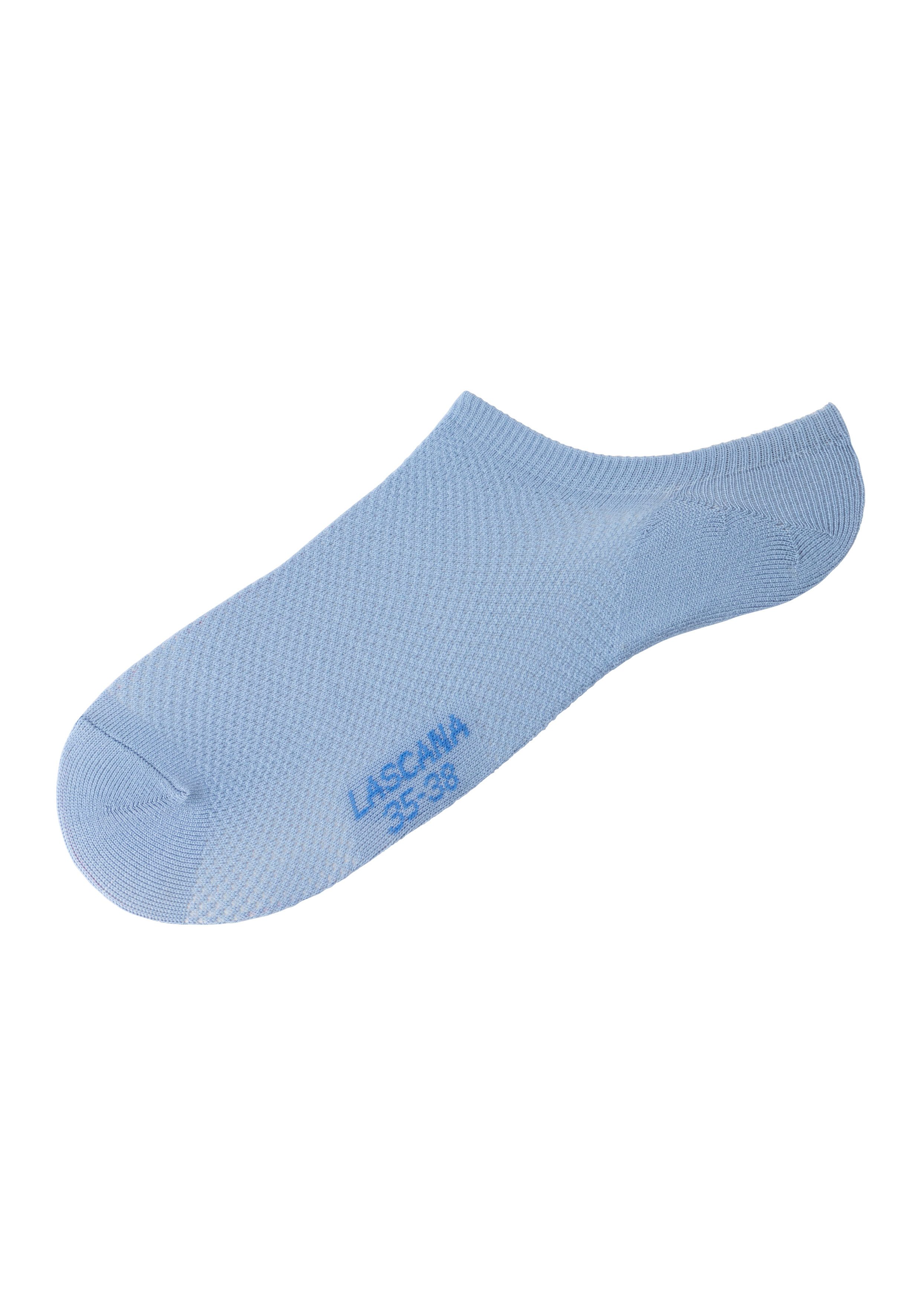 active by Lascana Sneakersokken met piquéstructuur (set, 7 paar)