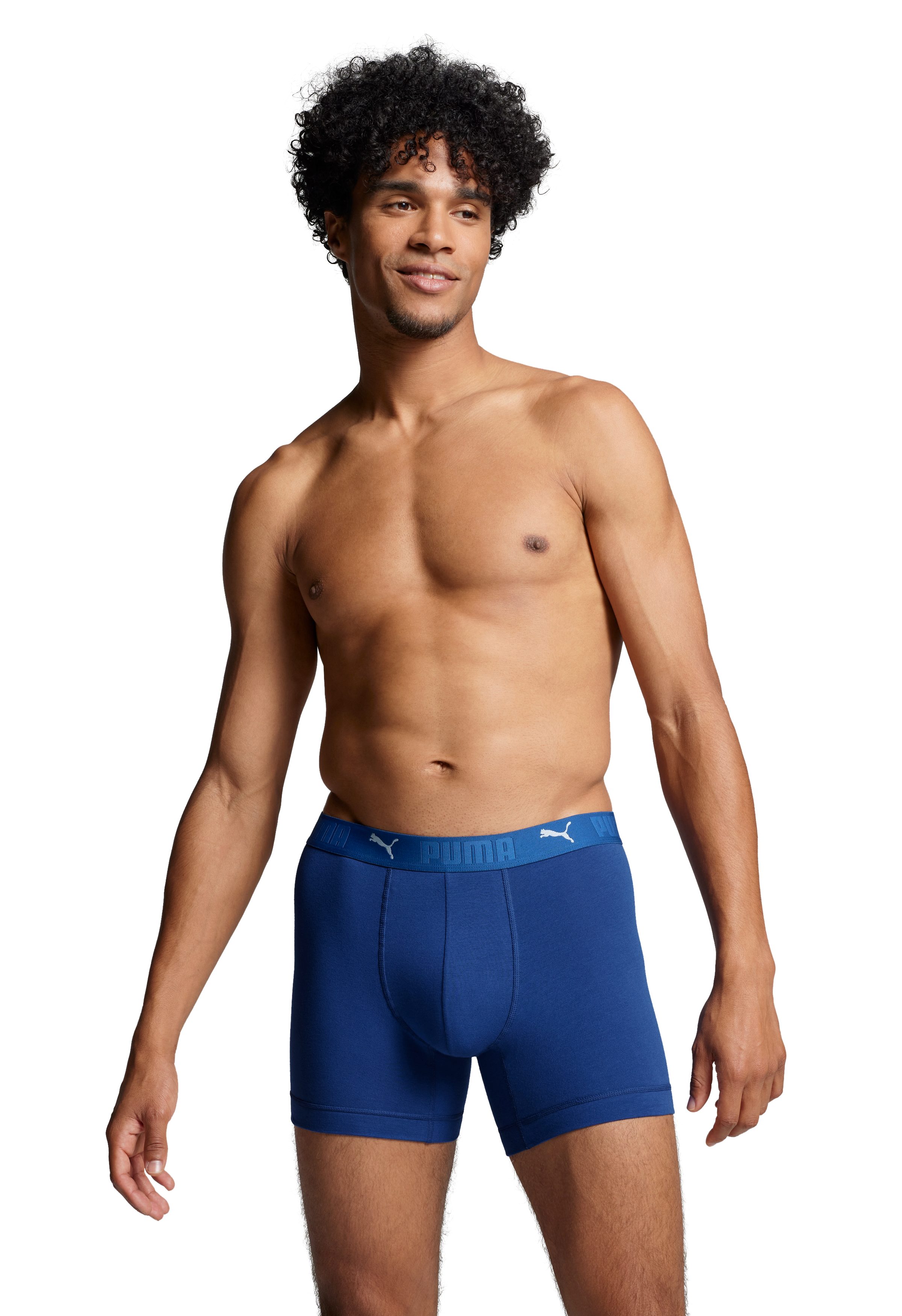 PUMA Boxershort PUMA MEN SPORT COTTON BOXERS 2P (2 stuks, Set van 2)