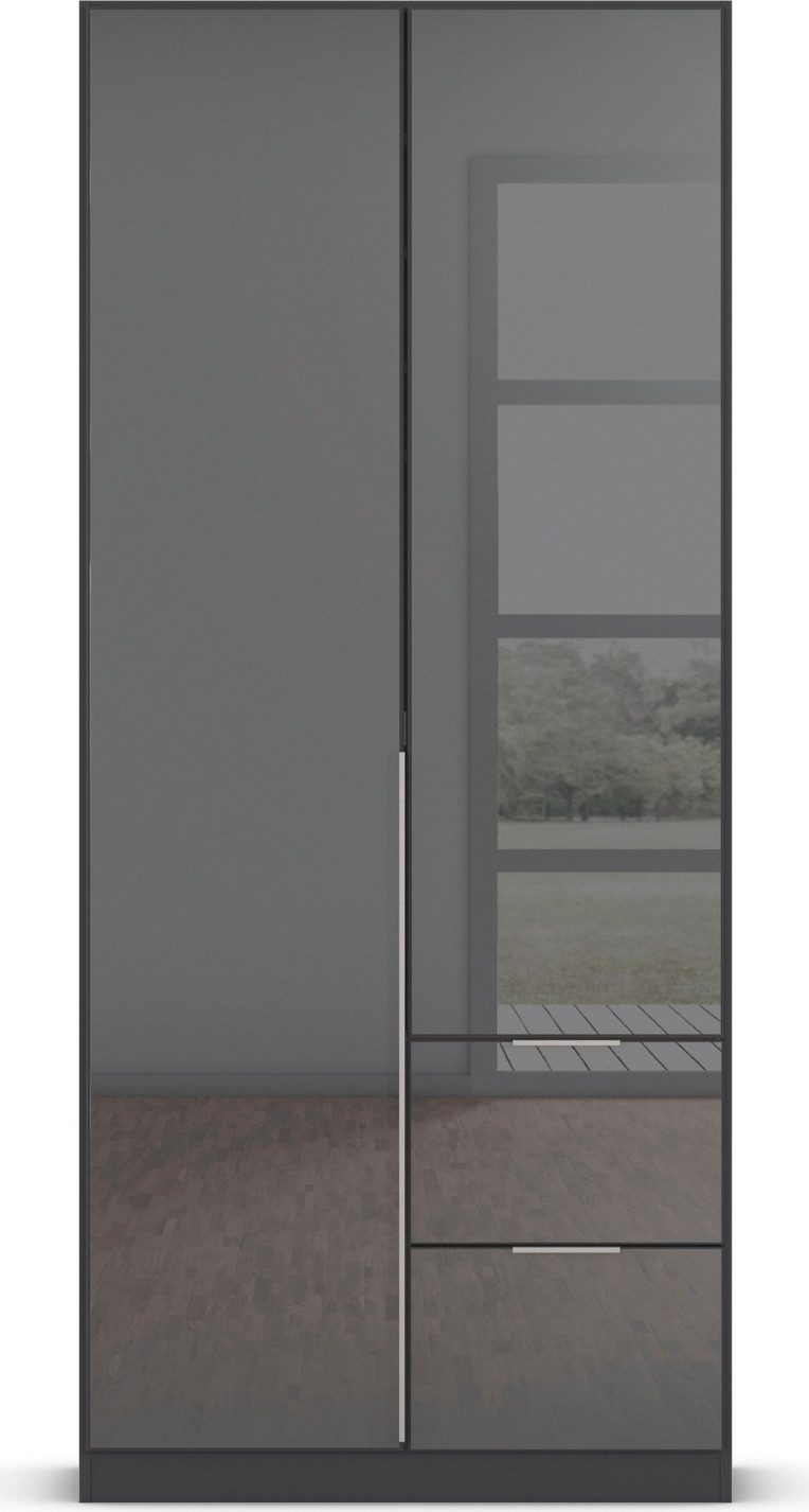 rauch Draaideurkast Kledingkasten kast garderobe AGORDO met glazen front