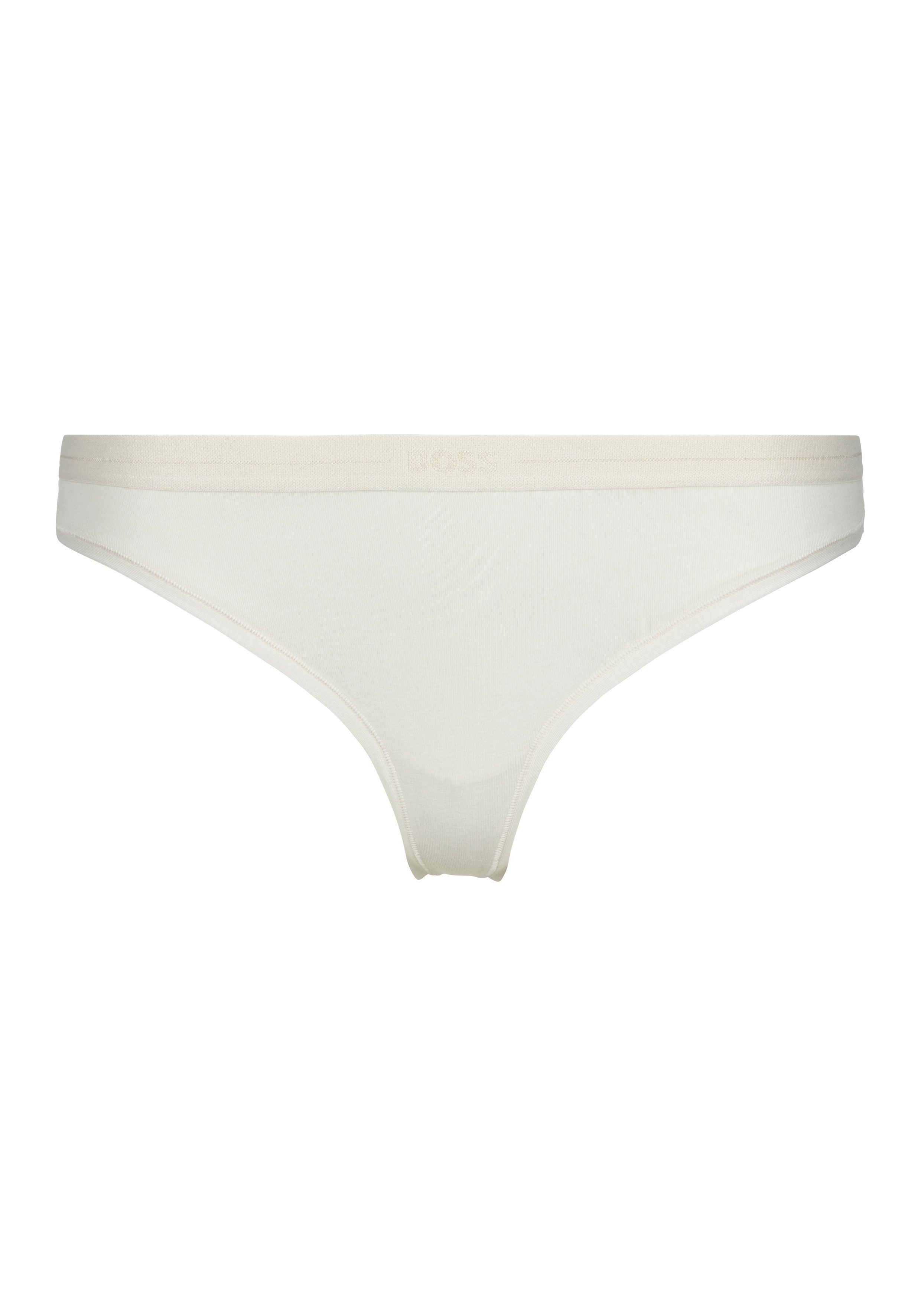BOSS String 3P THONG met boss-logo tailleband (3 stuks)