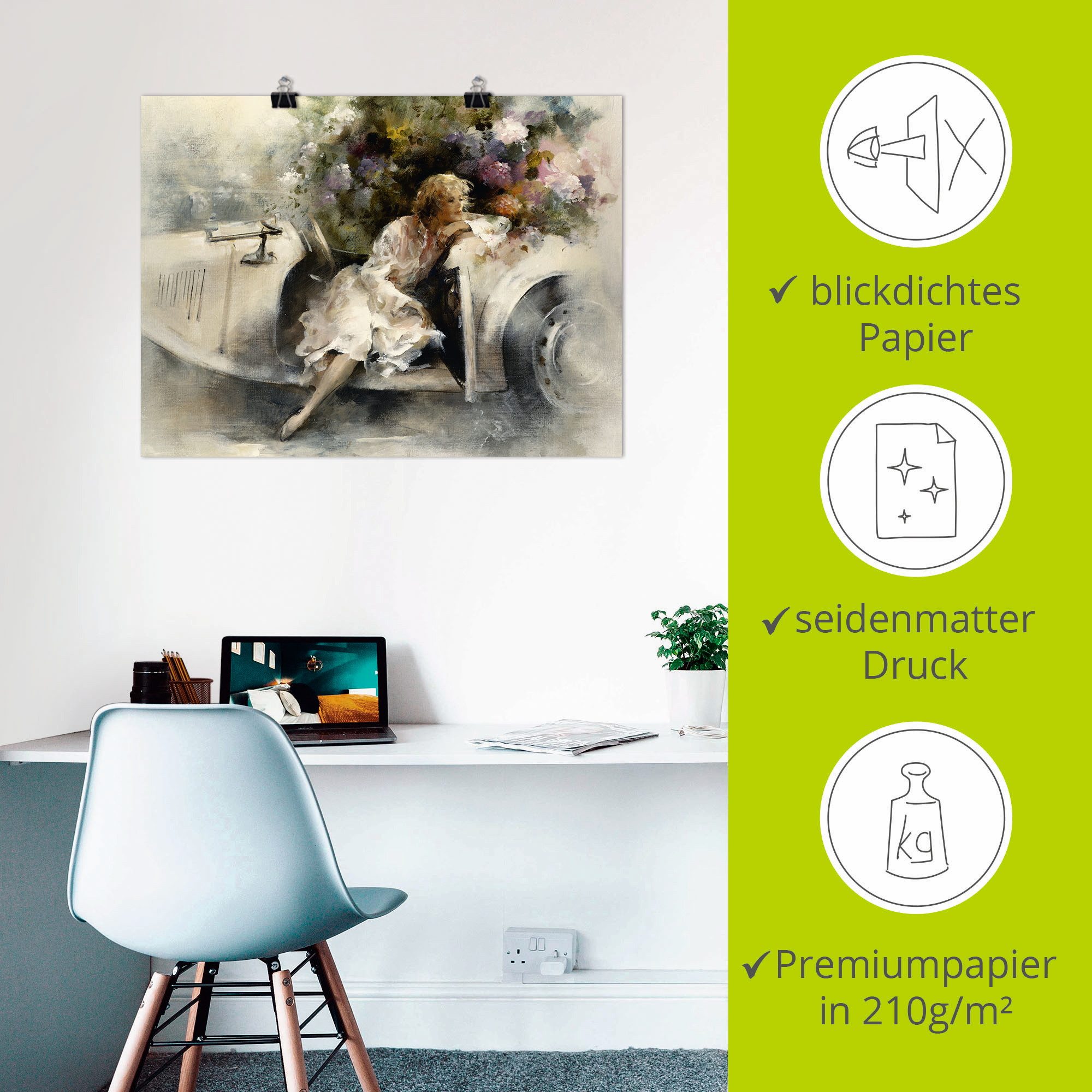 Artland Artprint Dagdromer als artprint op linnen, poster, muursticker in verschillende maten