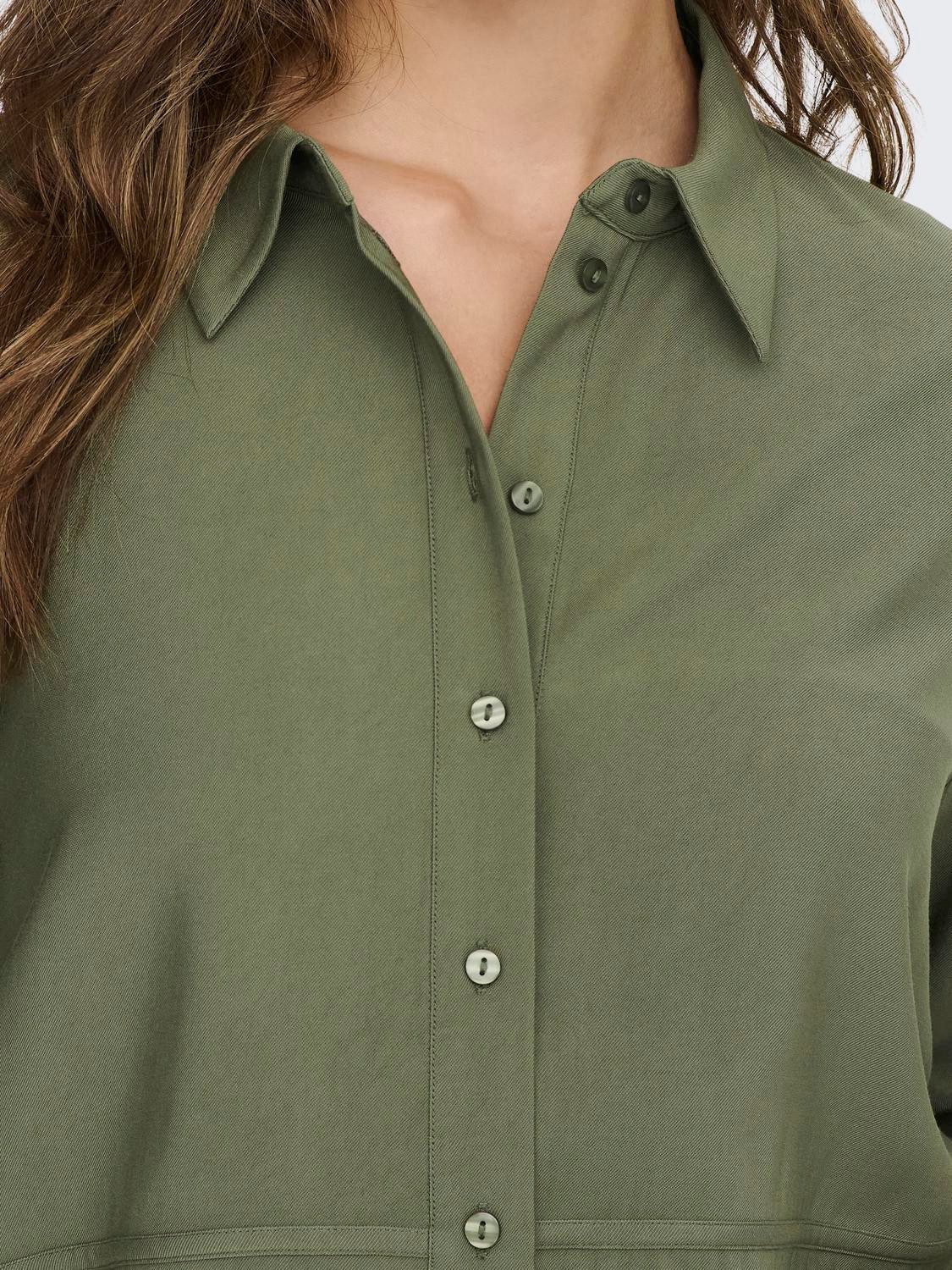 JDY Overhemdblouse JDYOLLI L/S LONG SHIRT WVN NOOS