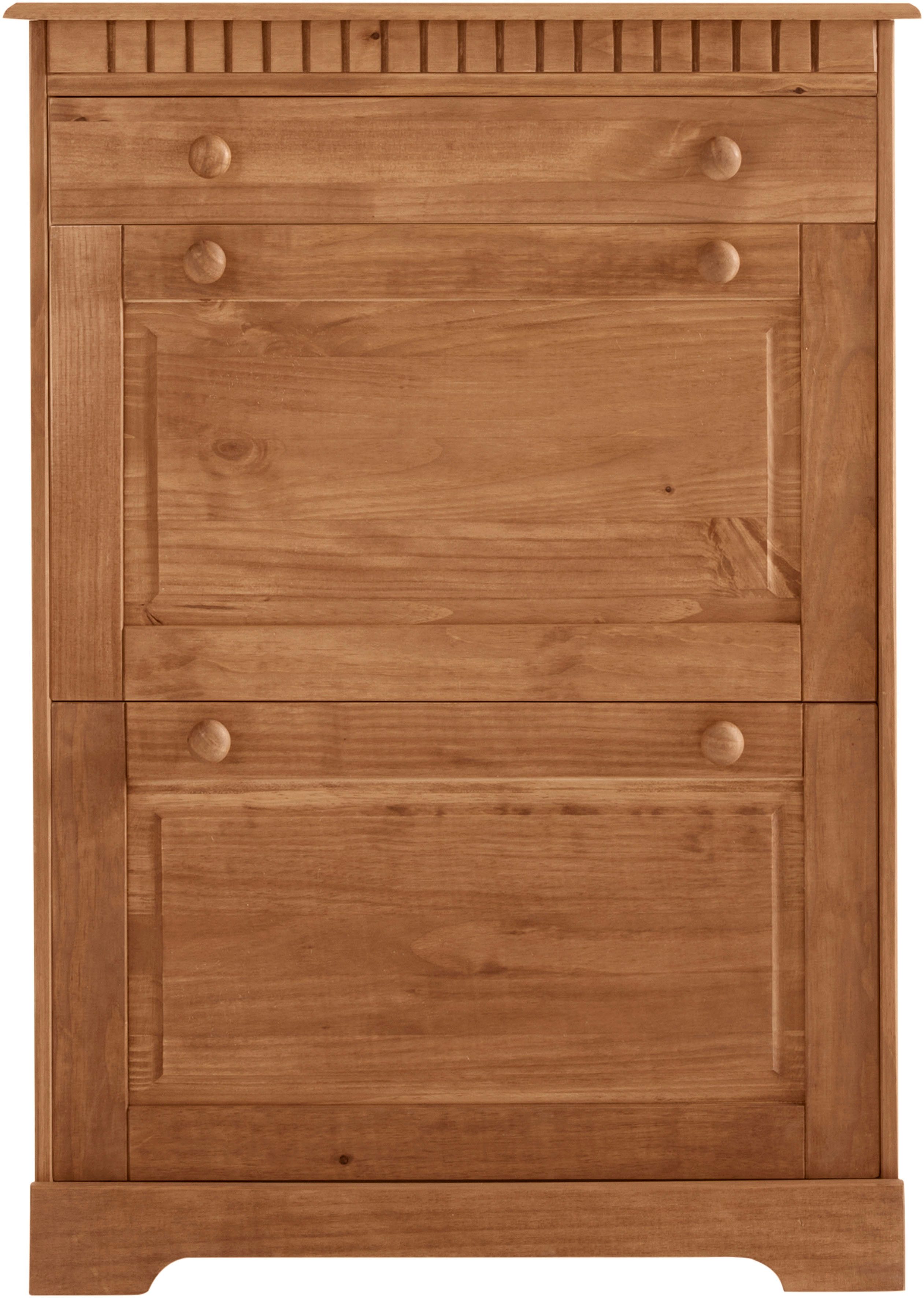 Home affaire Schoenenkast Lisa met 1 lade en 2 kleppen, hoogte 105 cm, breedte 75 cm