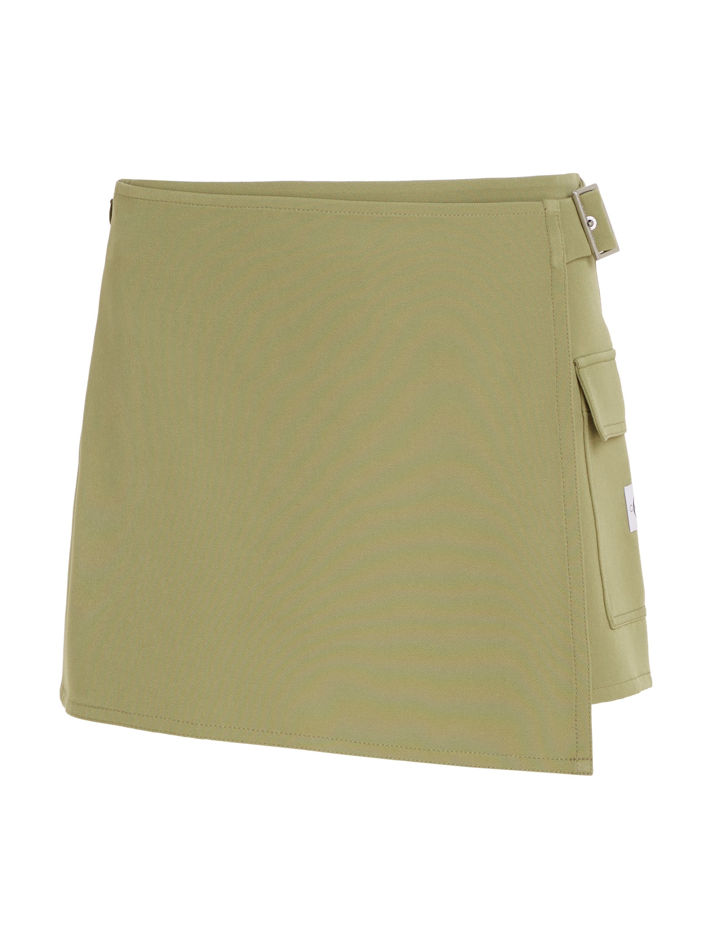 Calvin Klein Short BUCKLE WRAP MINI SKORT
