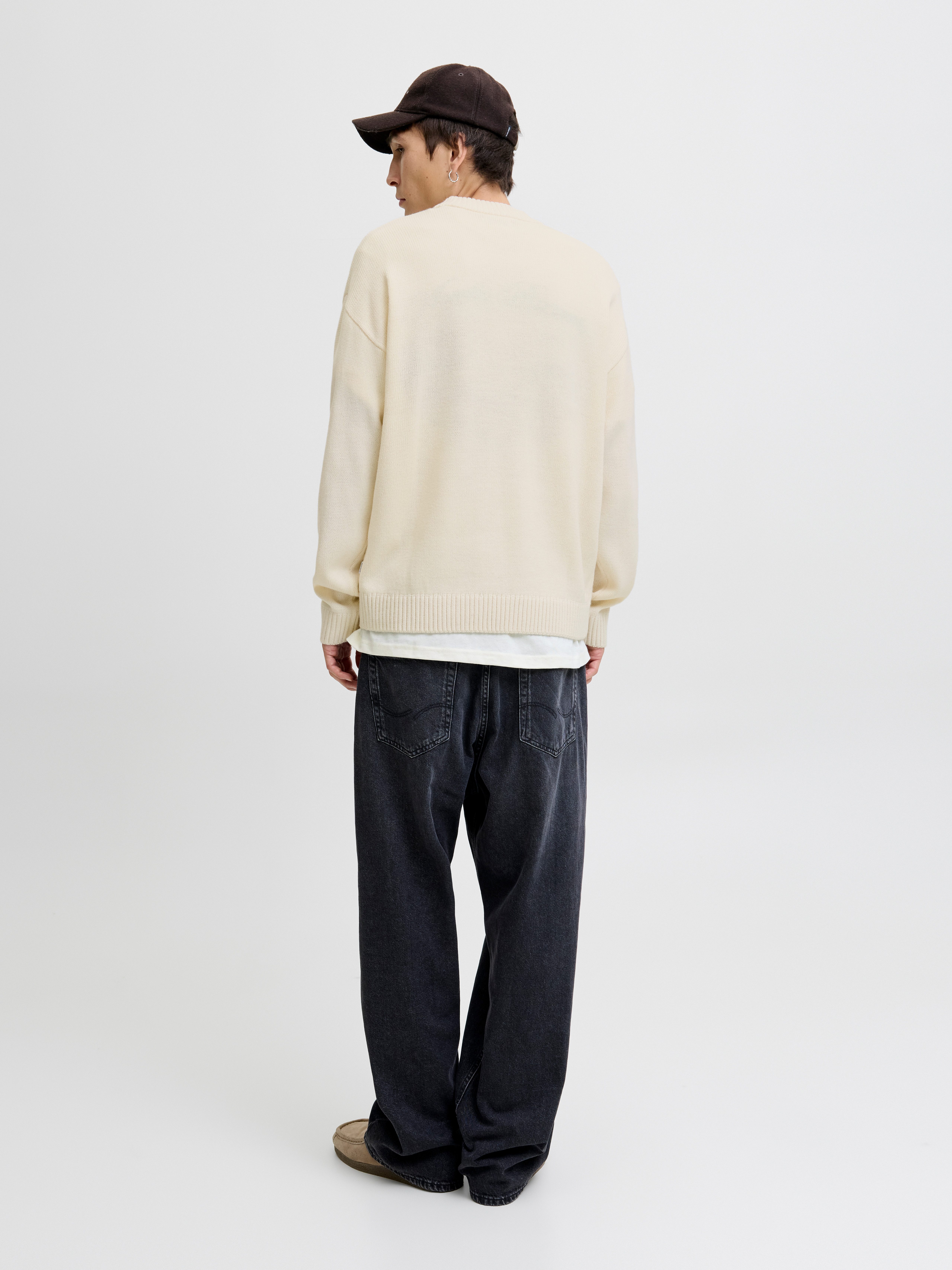 Jack & Jones Gebreide trui JJEURBAN JACK KNIT CREW NECK SN