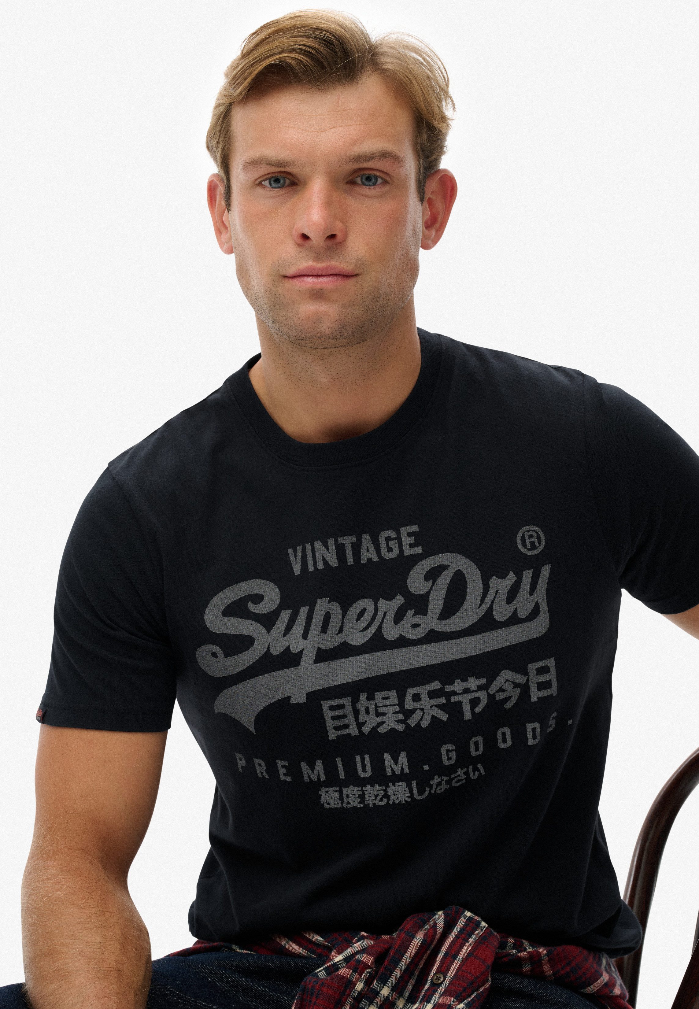 Superdry Shirt met ronde hals VL CLASSIC T-SHIRT