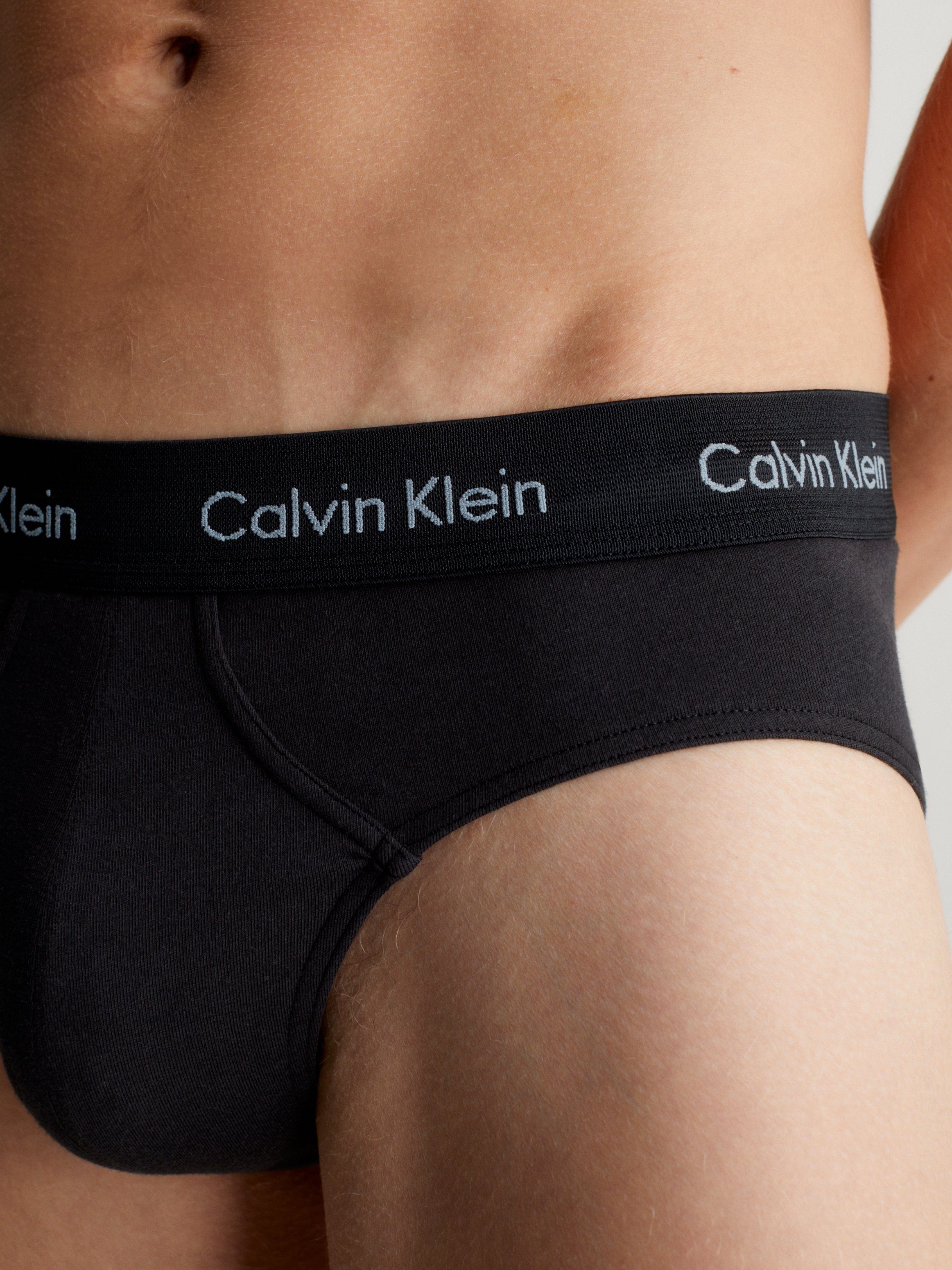 Calvin Klein Hipster HIP BRIEF 3PK met elastische logo-band (3 stuks Set van 3)