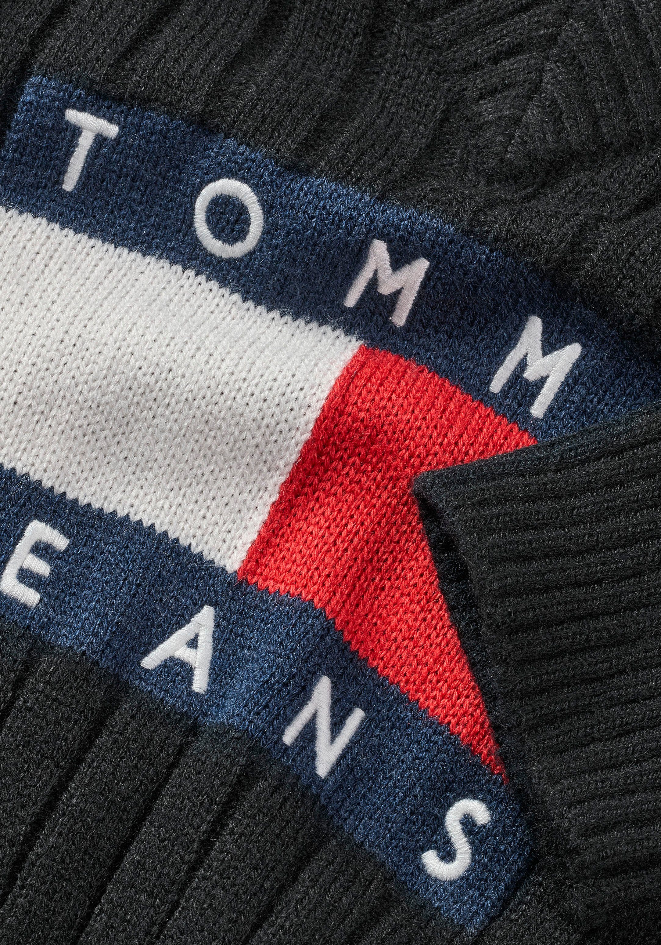 TOMMY JEANS Gebreide trui TJW VNCK CENTER FLAG SWEATER EXT