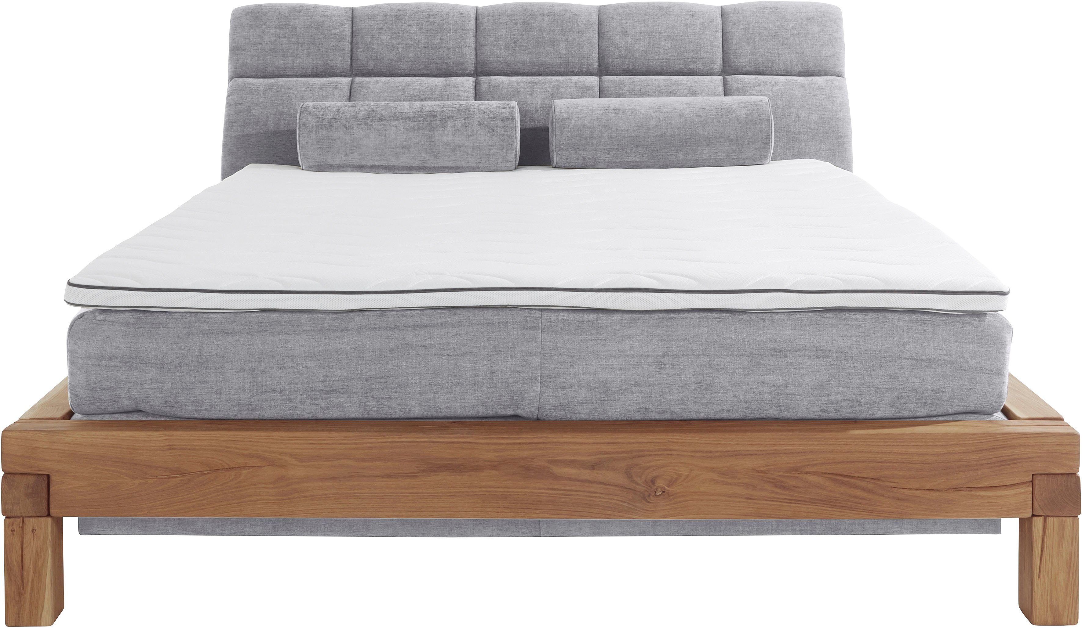 Home affaire Boxspring Villads Ligoppervlak: 180x200 cm, inside-boxspringonderbouw, gerecyclede stoffen