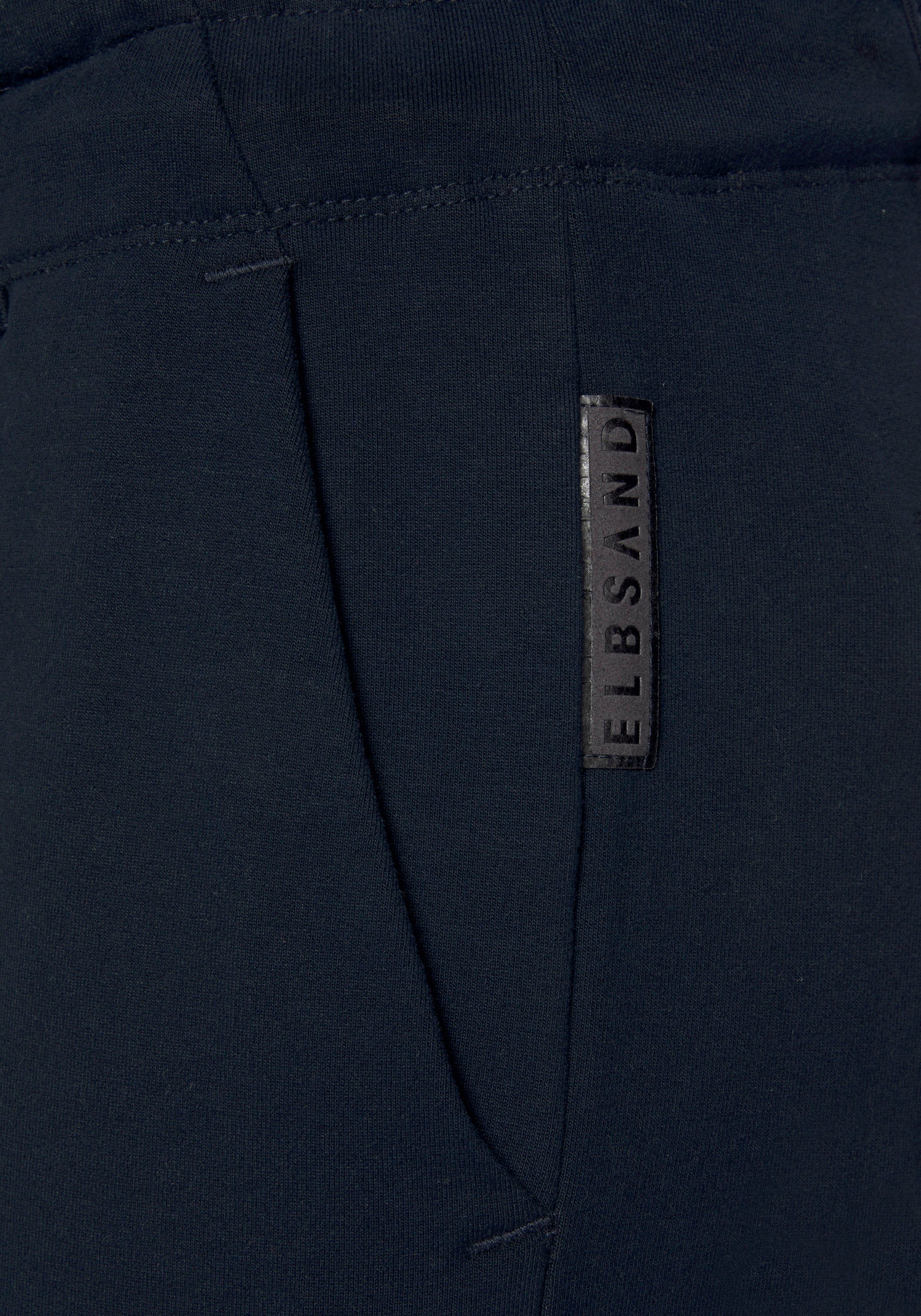 Elbsand 7/8-broek Ivalo van sweatstof, joggingbroek, loungebroek, casual look