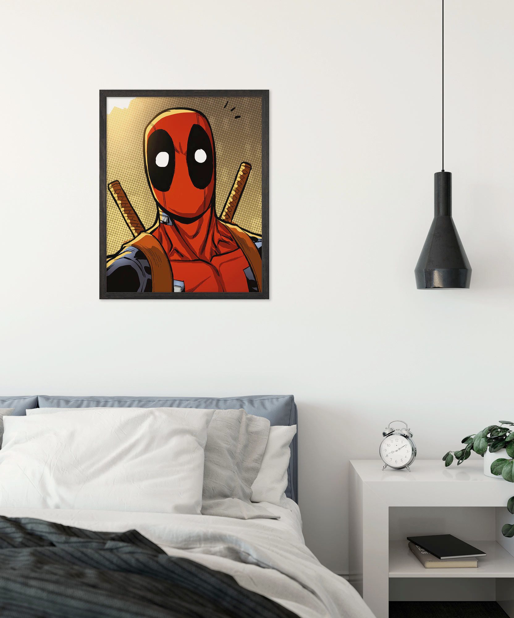 Komar Artprint Marvel Deadpool Holup 300 x 280 cm (breedte x hoogte) - behang, vlies, woonkamer, slaapkamer (1 stuk)