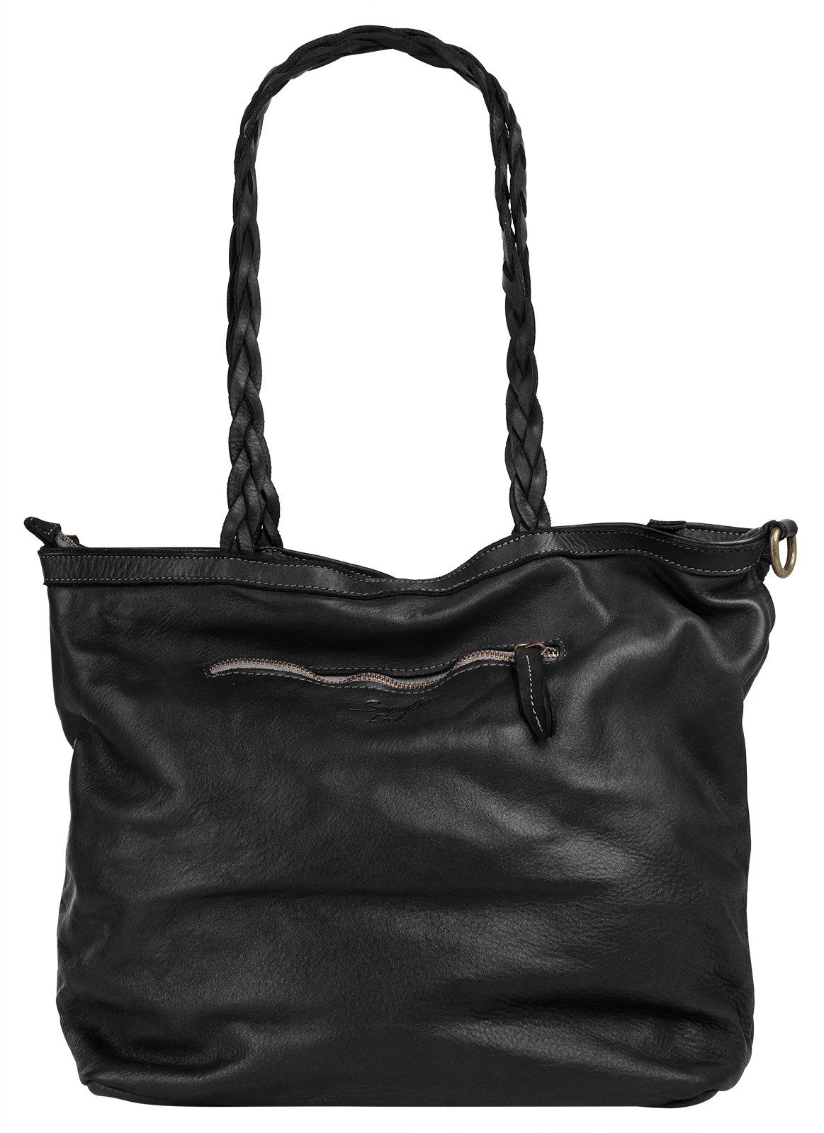 Samantha Look Shopper echt leer, made in italy
