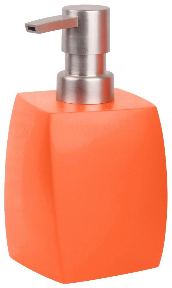 Sanilo Set badkameraccessoires Wave Orange bestaand uit zeepdispenser en toiletborstel, mat (combi-set, 2-delig)