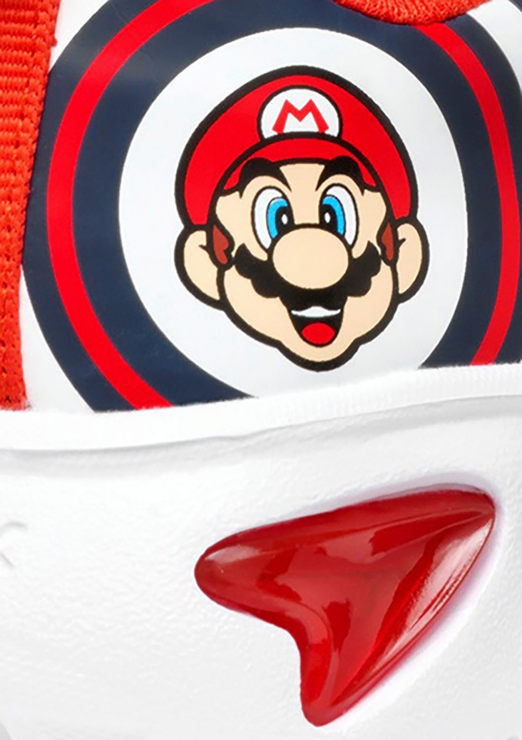 Geox Sneakers J ASSISTER BOY knipperschoen , sneaker, klittenbandschoen, retro sneaker met super mario motief