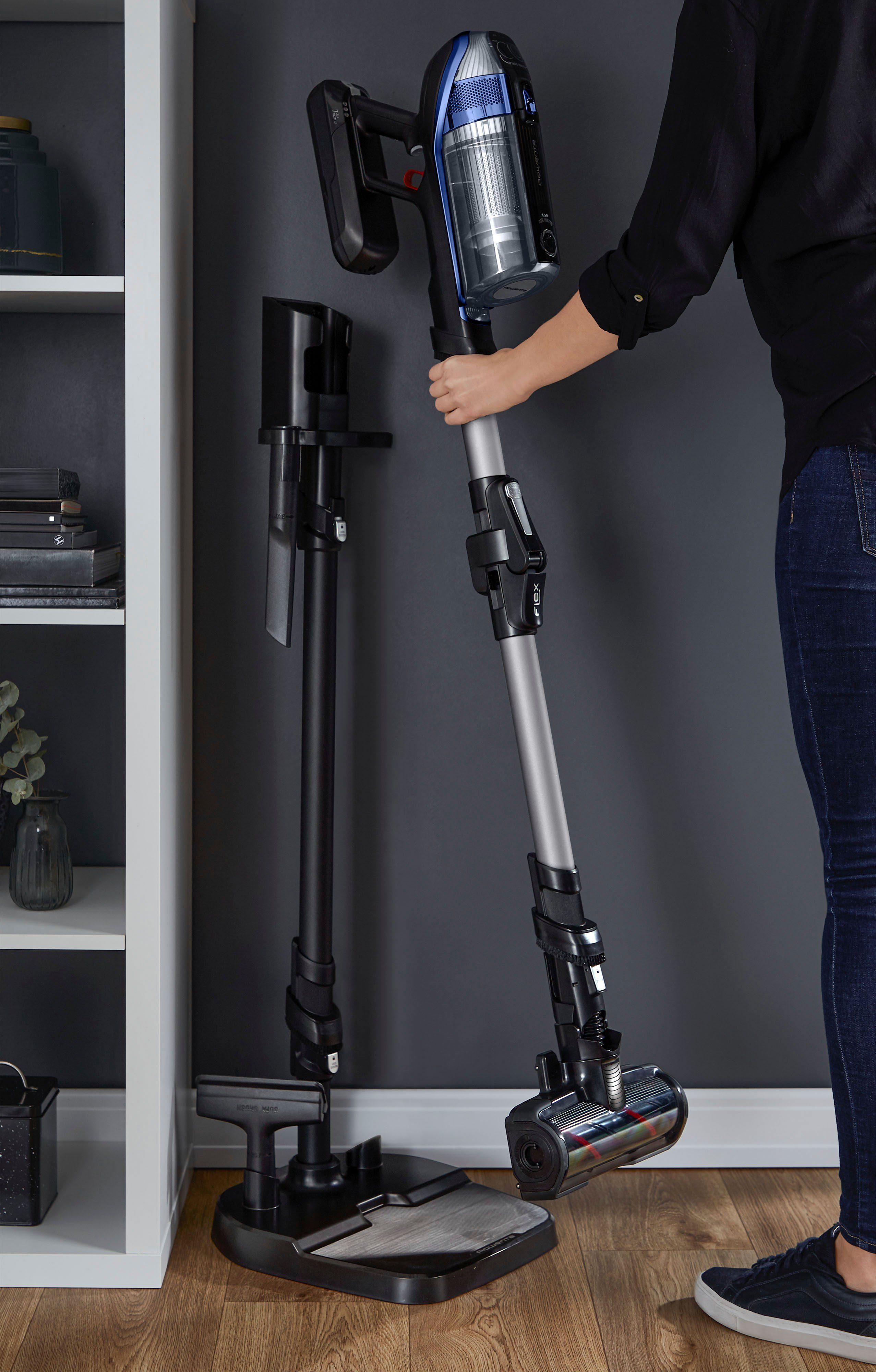 Rowenta Snoerloze hand- en steelstofzuiger Rowenta RH99C3 X-Force Flex