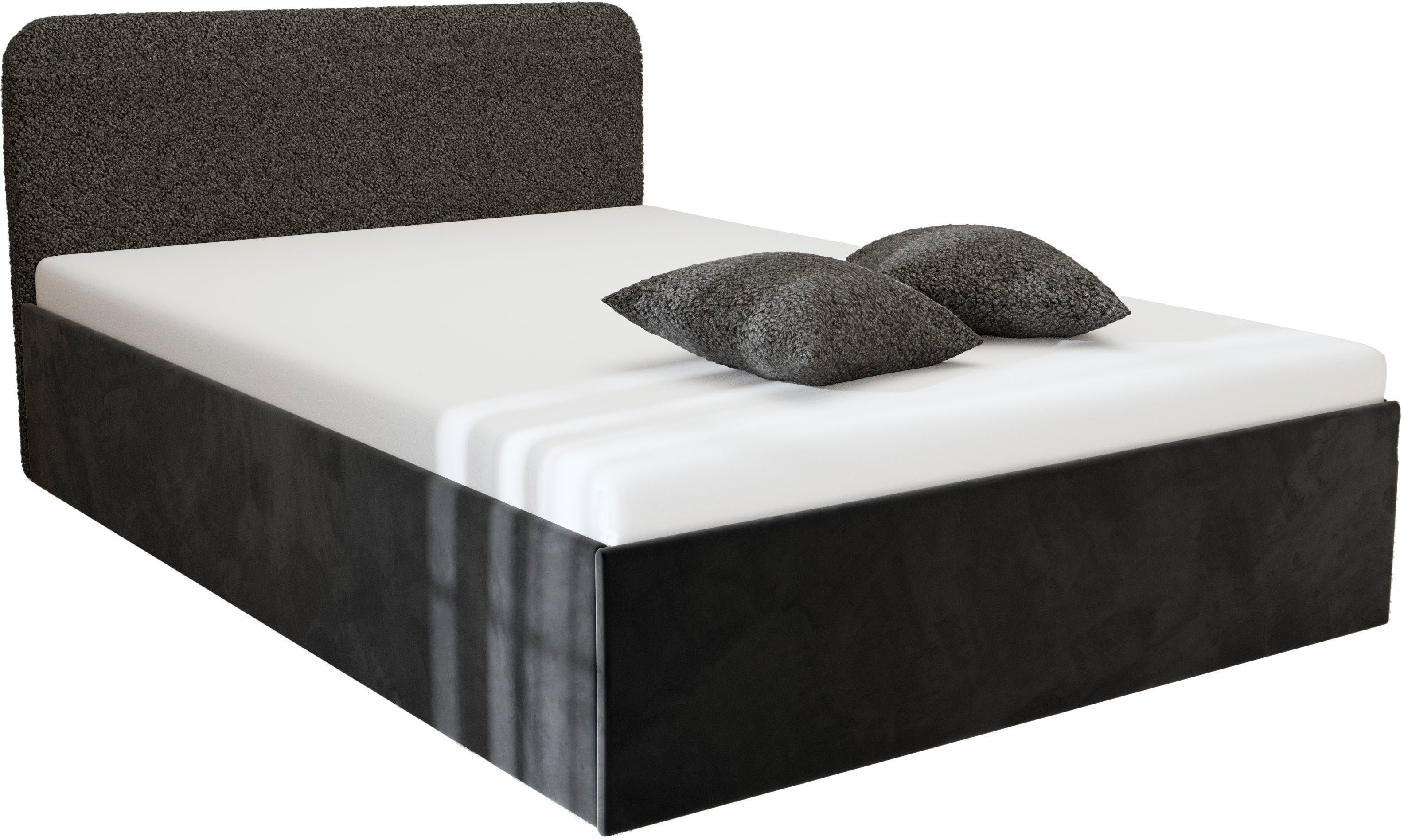 Westfalia Polsterbetten Gestoffeerd bed Shawn bed verkrijgbaar in twee verschillende hoogtes