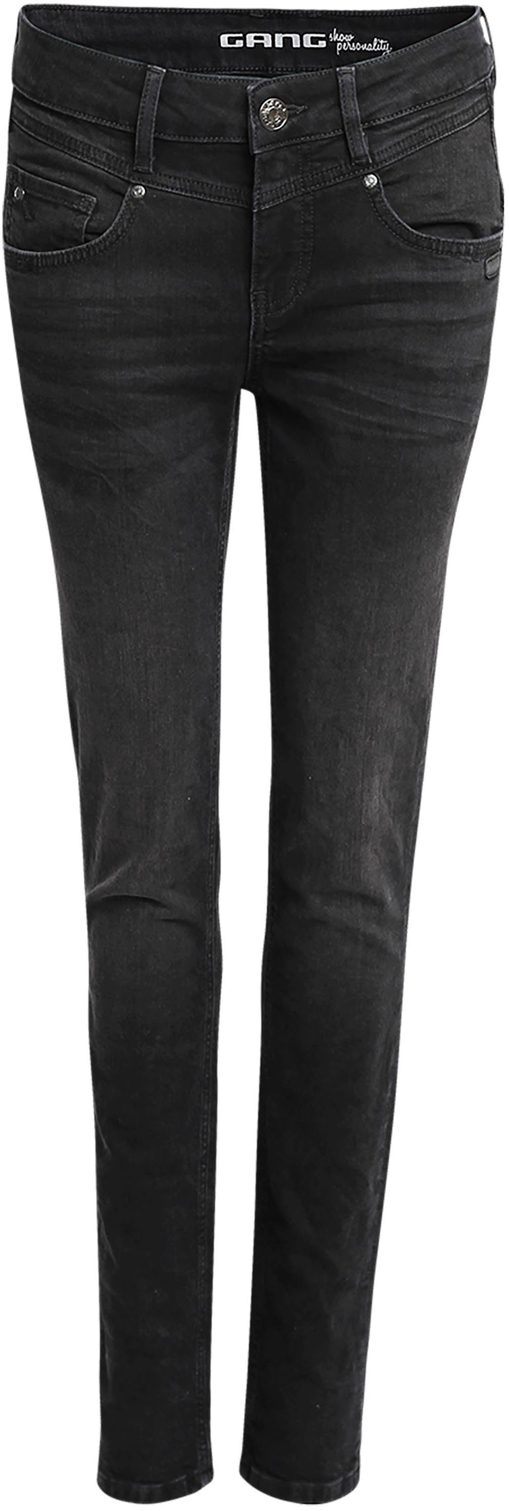 GANG Skinny fit jeans 94MARISSA met modieuze v-pas voor & achter