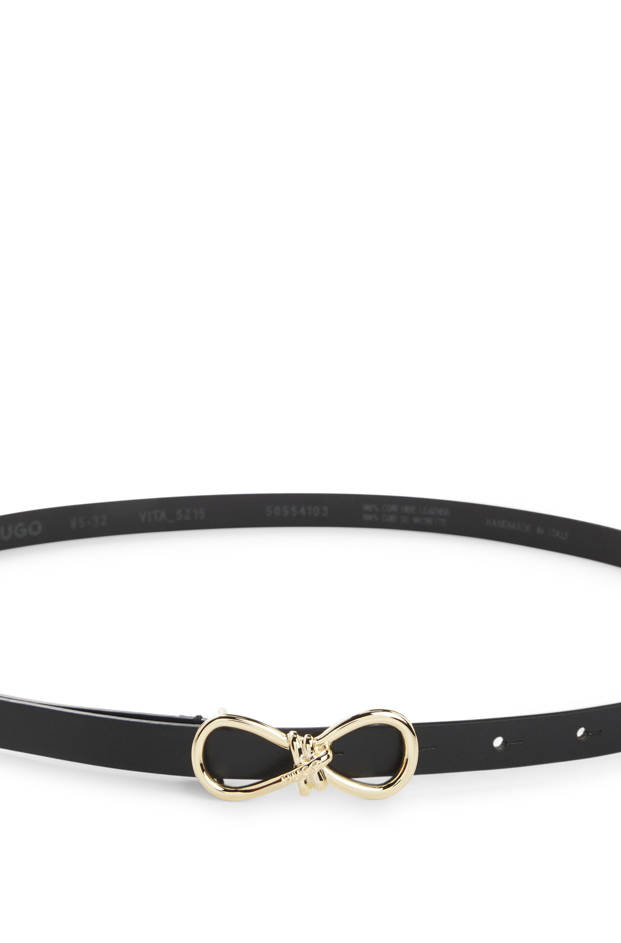 HUGO Leren riem Vita Sz15