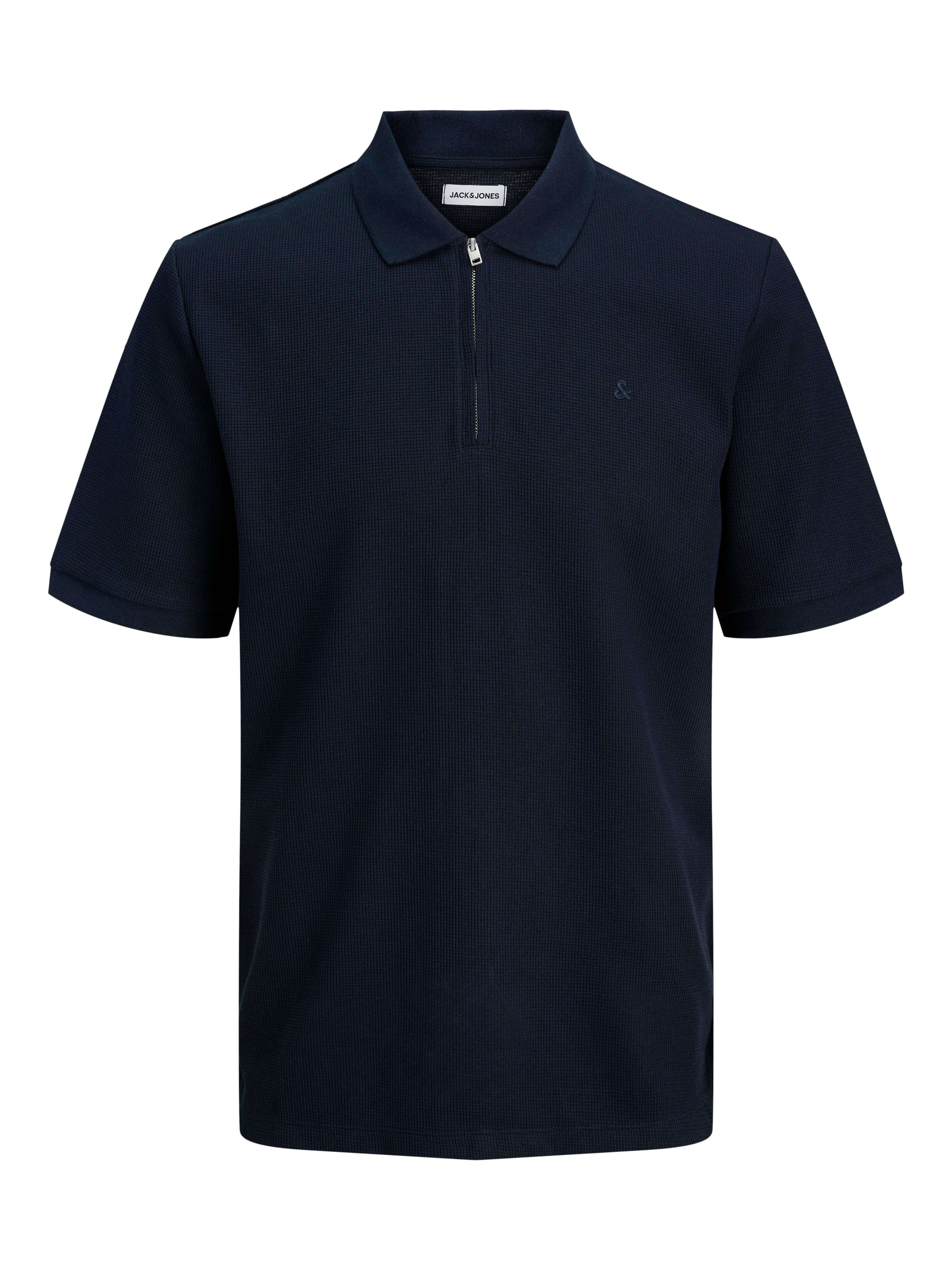 Jack & Jones Poloshirt JJEAUSTIN ZIP POLO SS NOOS