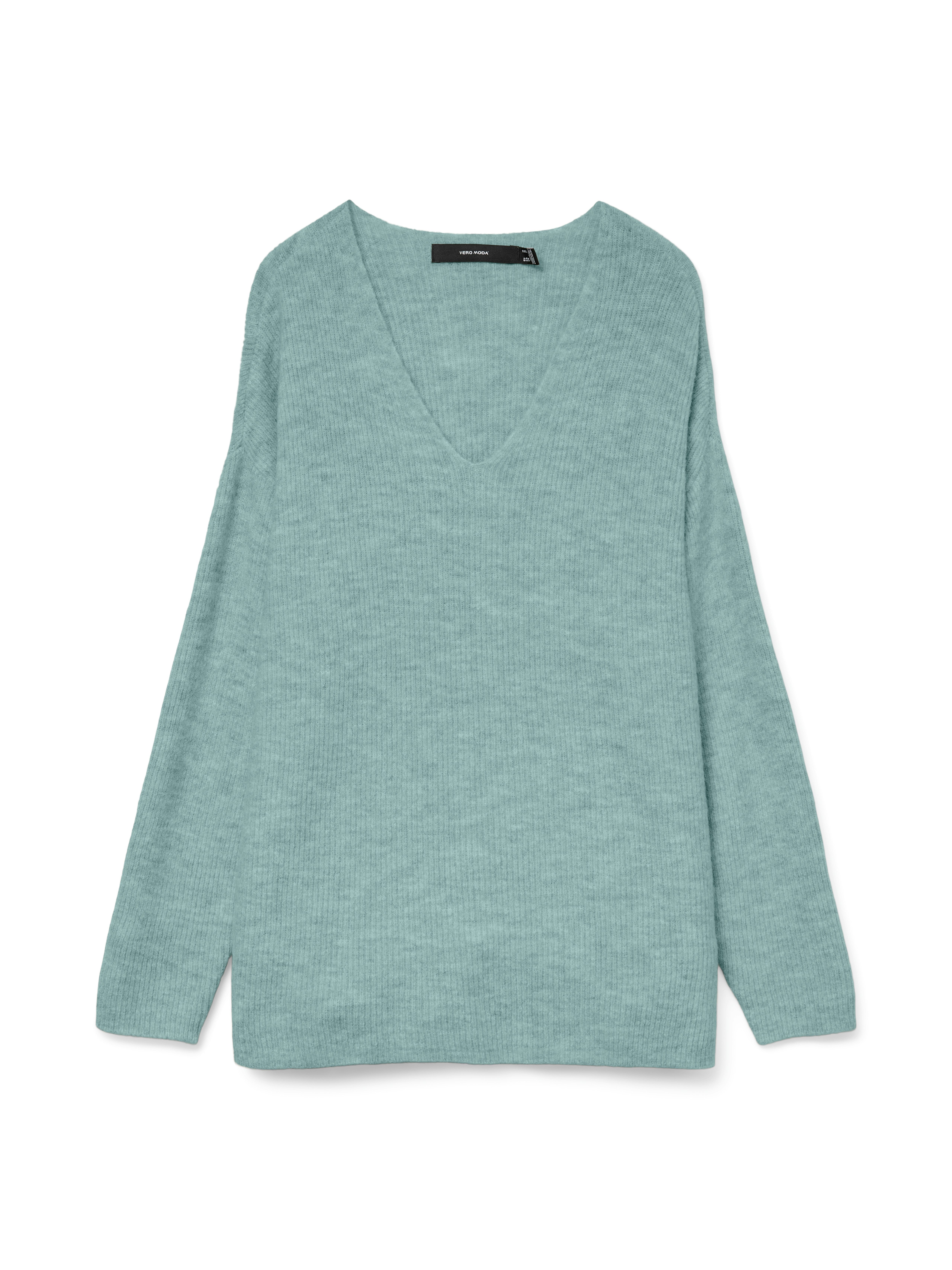 Vero Moda Trui met V-hals VMCREWLEFILE LS V-NECK BLOUSE NOOS