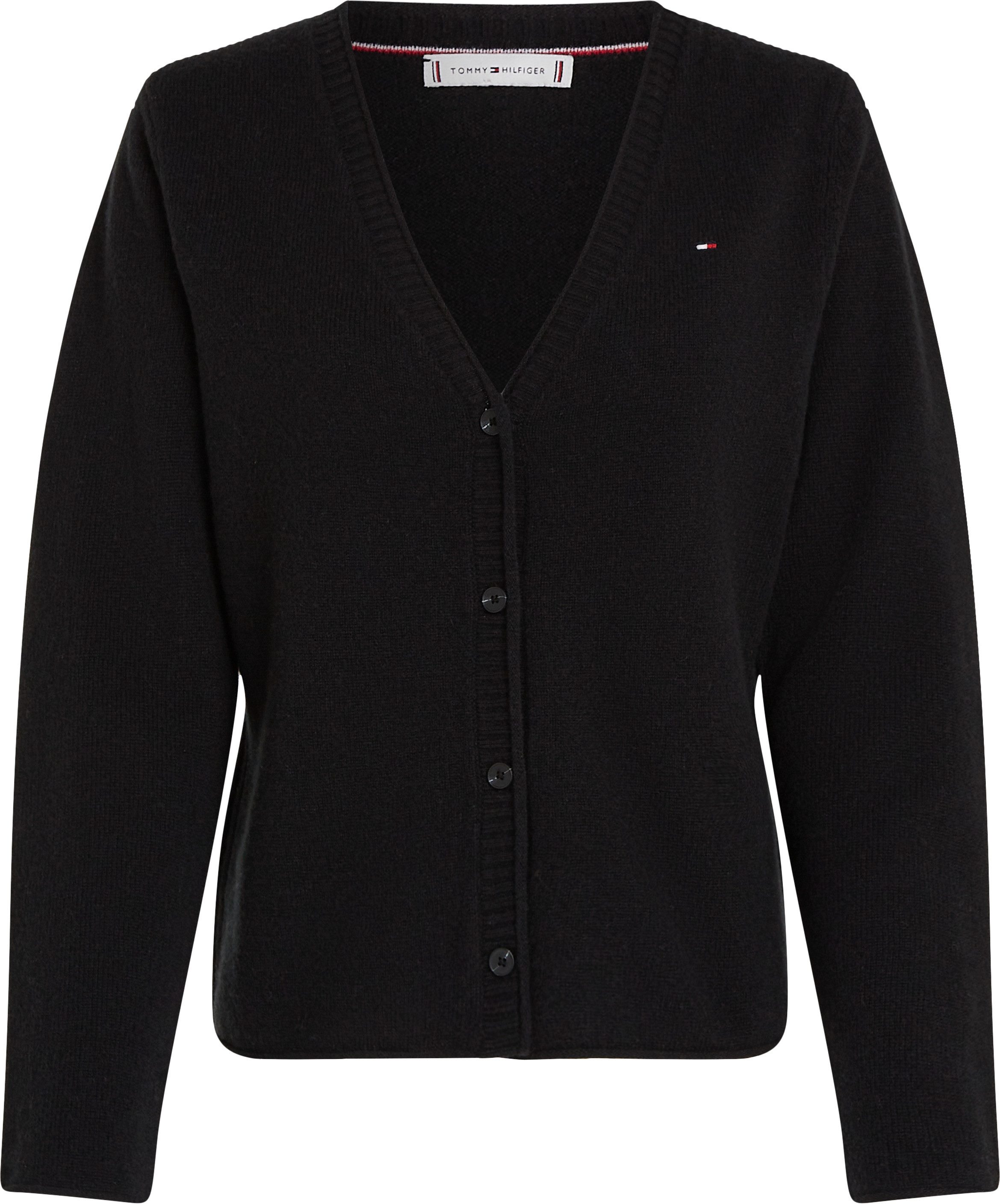 Tommy Hilfiger Vest SOFT WOOL V-NK CARDIGAN