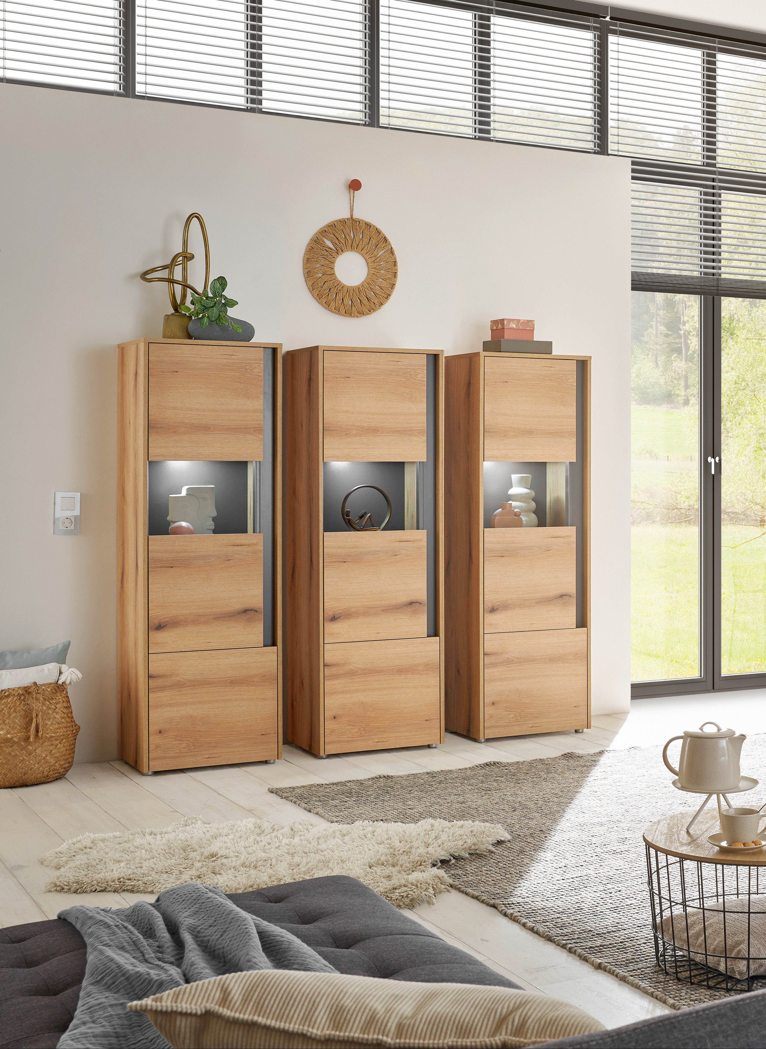 INOSIGN Wandmeubel City/Giron Hoogte ca. 155 cm (set, 3-delig)