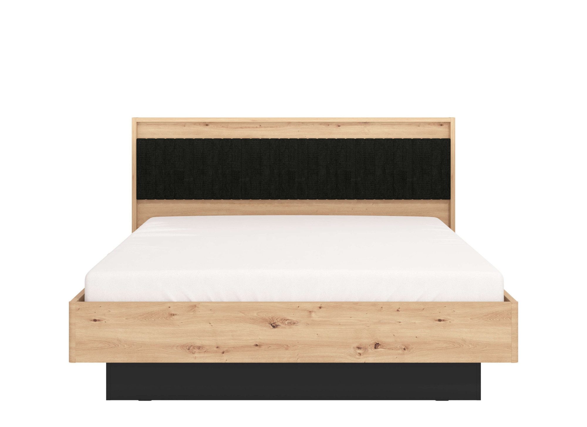 INOSIGN Bedframe Ascalon, gepolsterde rugleuning, bekleed met zachte cordstof Ligoppervlakken 160 of 180x200 cm, FSC®-gecertificeerd houtmateriaal