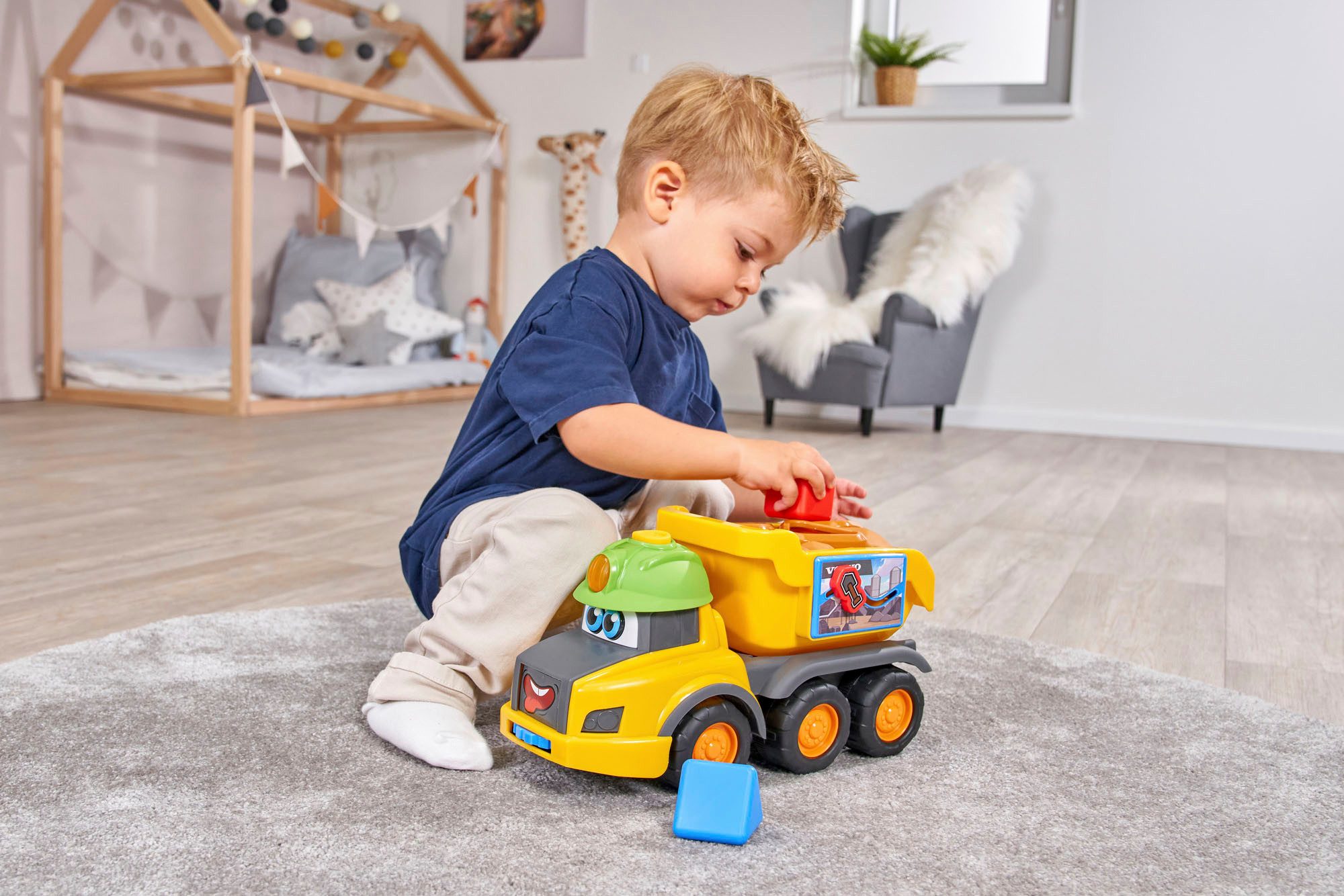 Dickie Toys Vormenspel ABC Harry Hauler sorteervoertuig