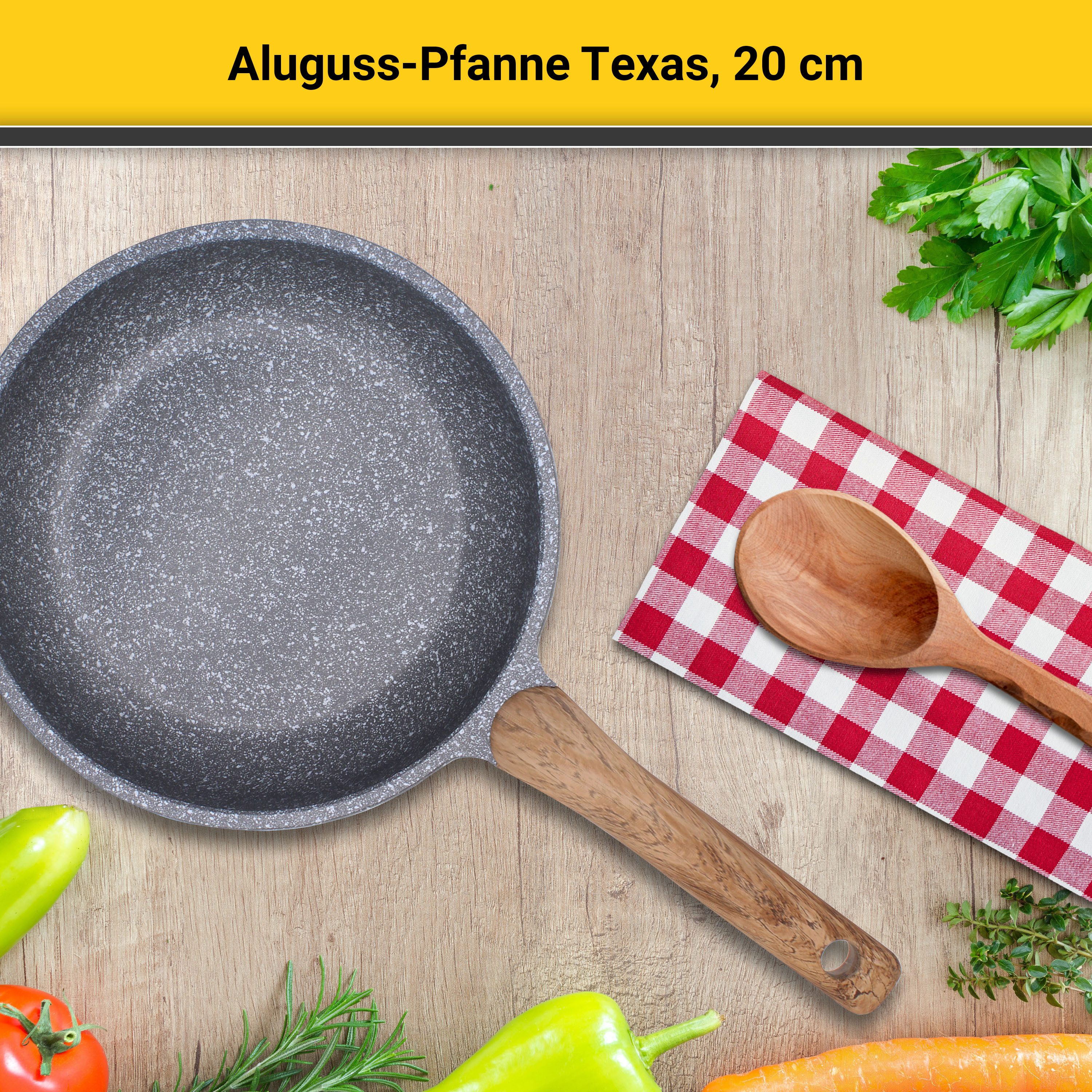 Krüger Koekenpan Gietaluminium koekenpan plat Texas (1-delig)