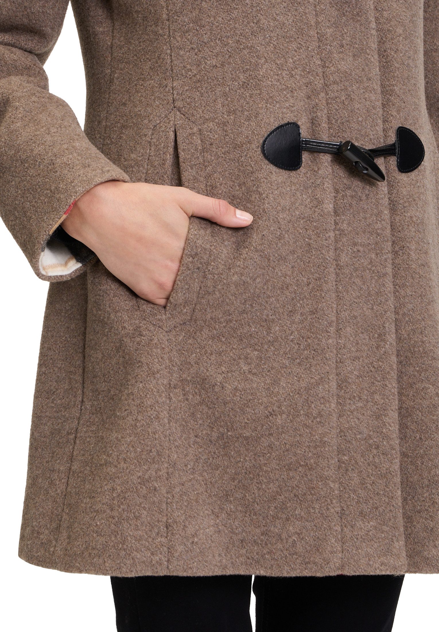 Gil Bret Duffelcoat met wol en capuchon
