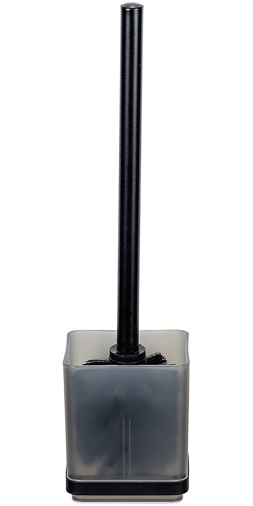 WENKO Toiletset Vacuum-Loc® model Quadro WC-borstelhouder met toiletborstel voor wandbevestiging zonder boren