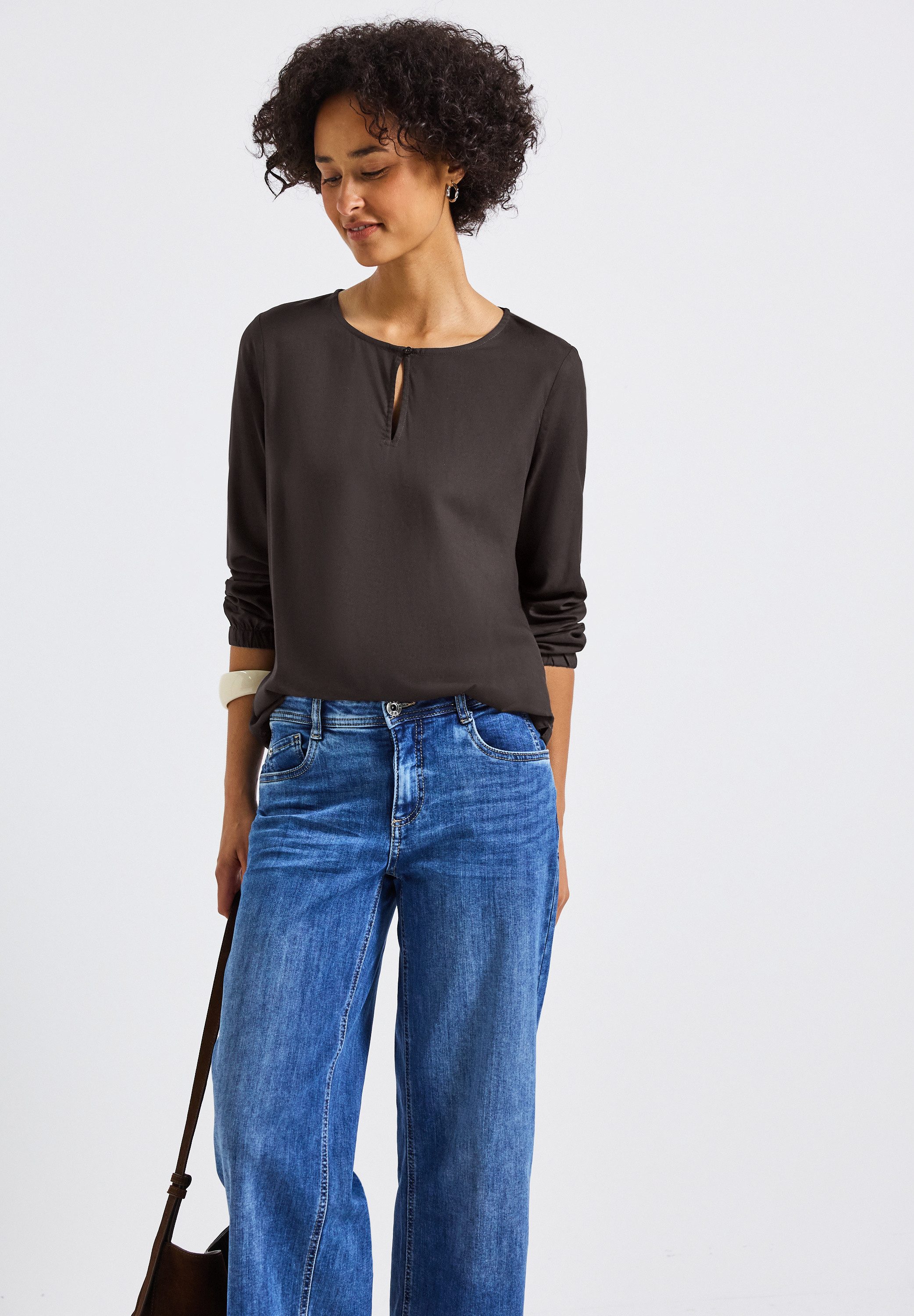 STREET ONE Blouse met lange mouwen