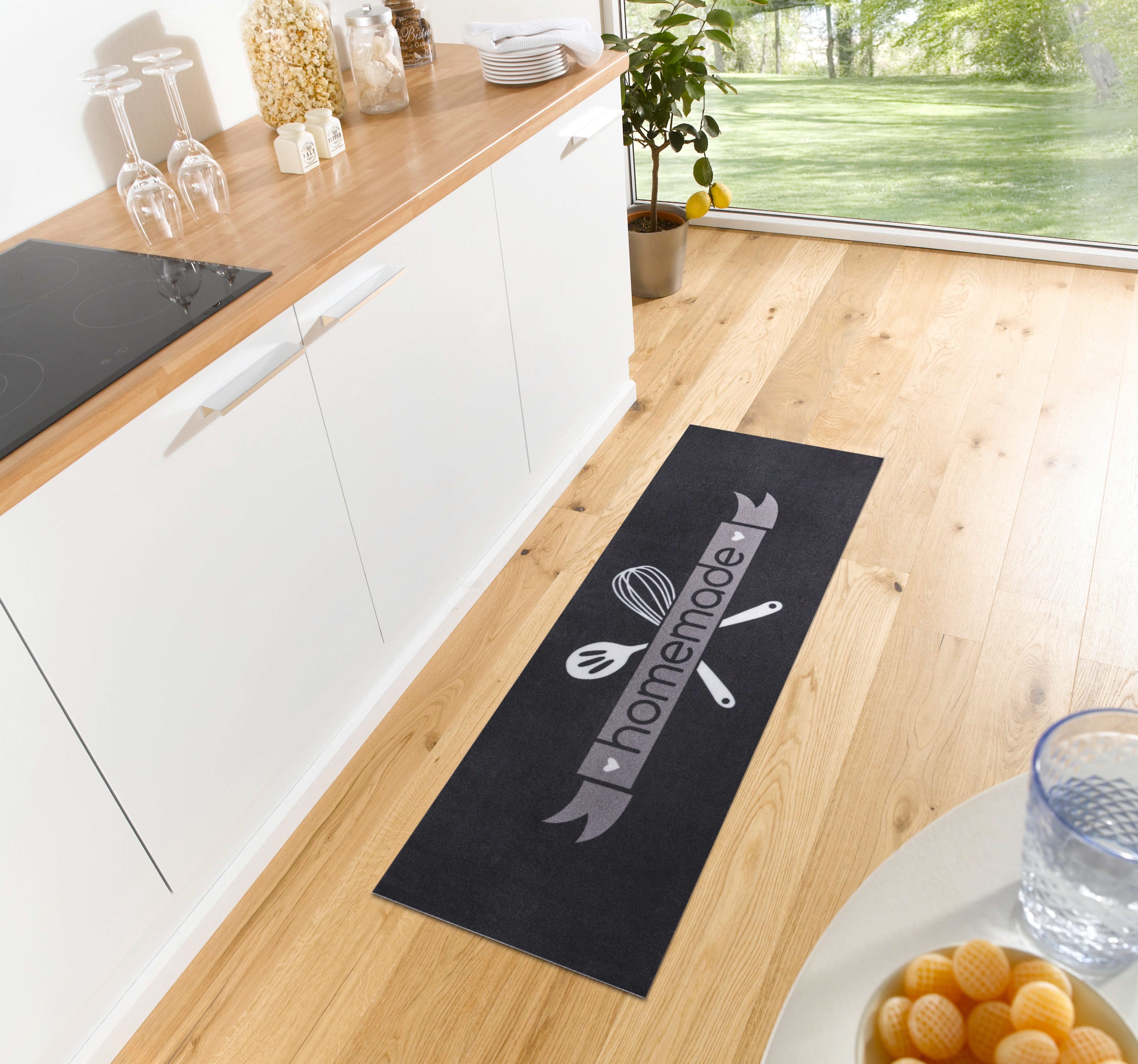 HANSE Home Keukenloper Homemade Kitchen Loper, antislip, keukenkleed, keuken, vloerkleed, gemakkelijk in onderhoud