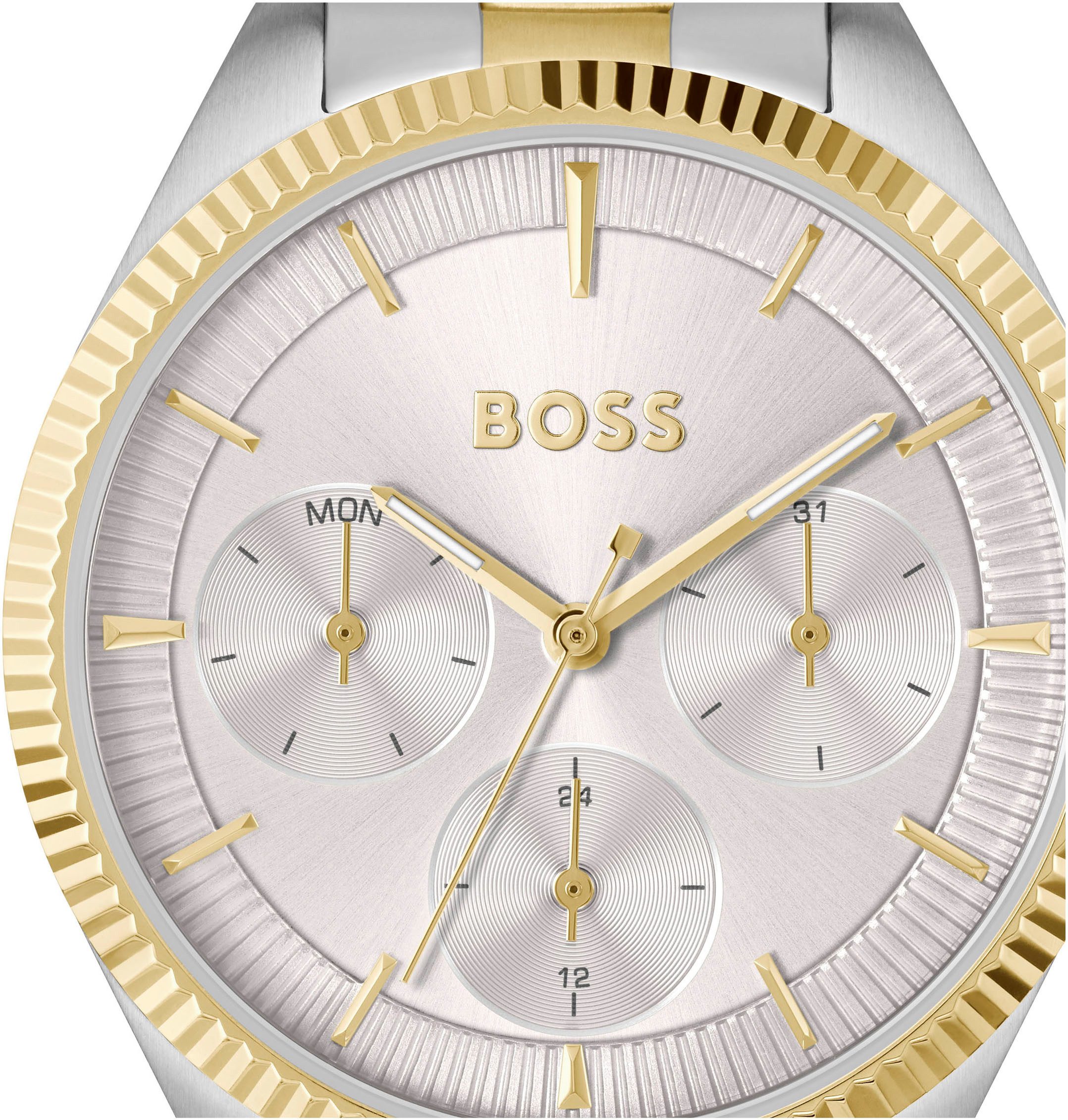 Boss Multifunctioneel horloge SAGE SPORT Quartzhorloge, horloge, damenuur, roestvrijstalen band, analoog