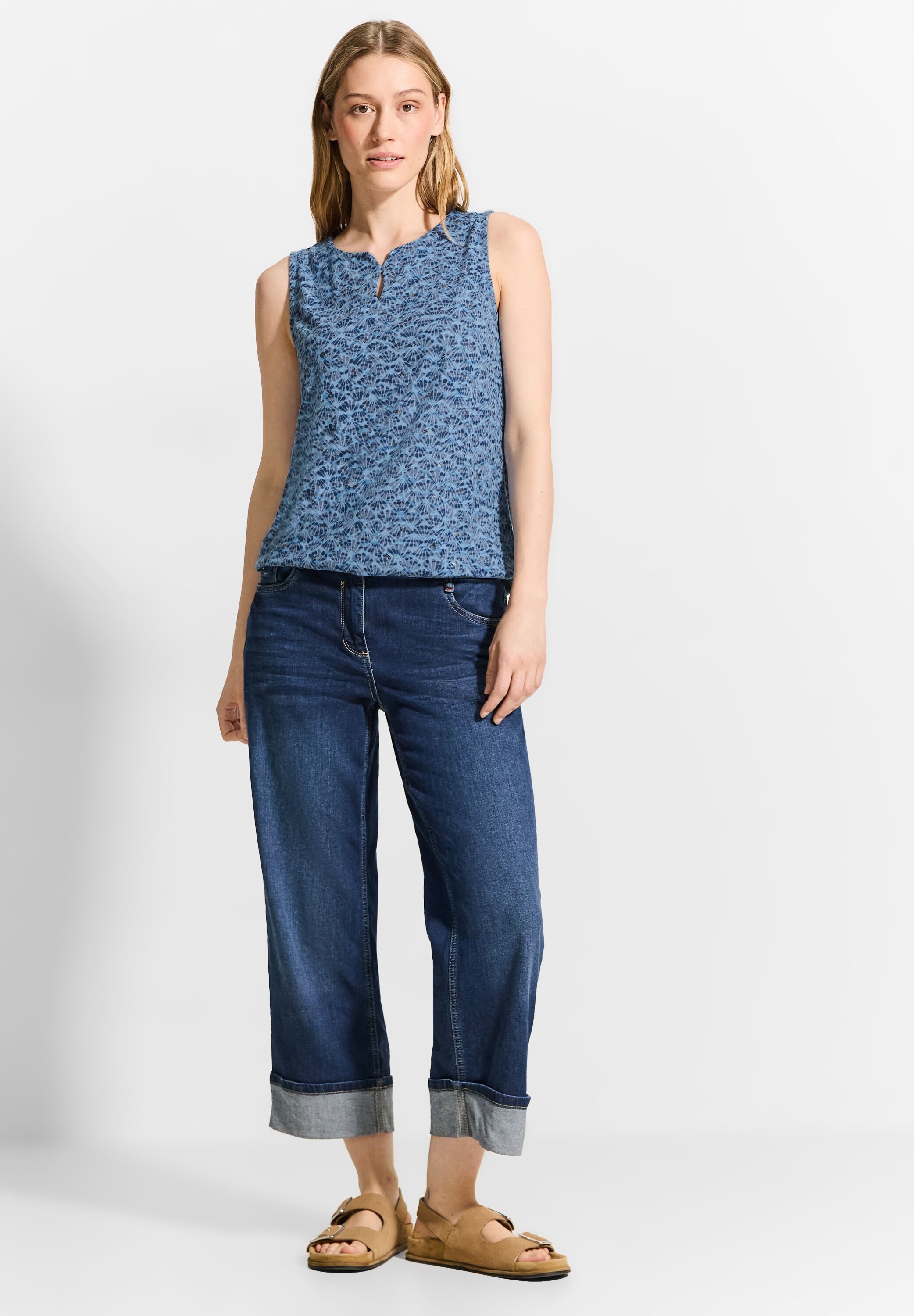 Cecil Shirttop met print all-over