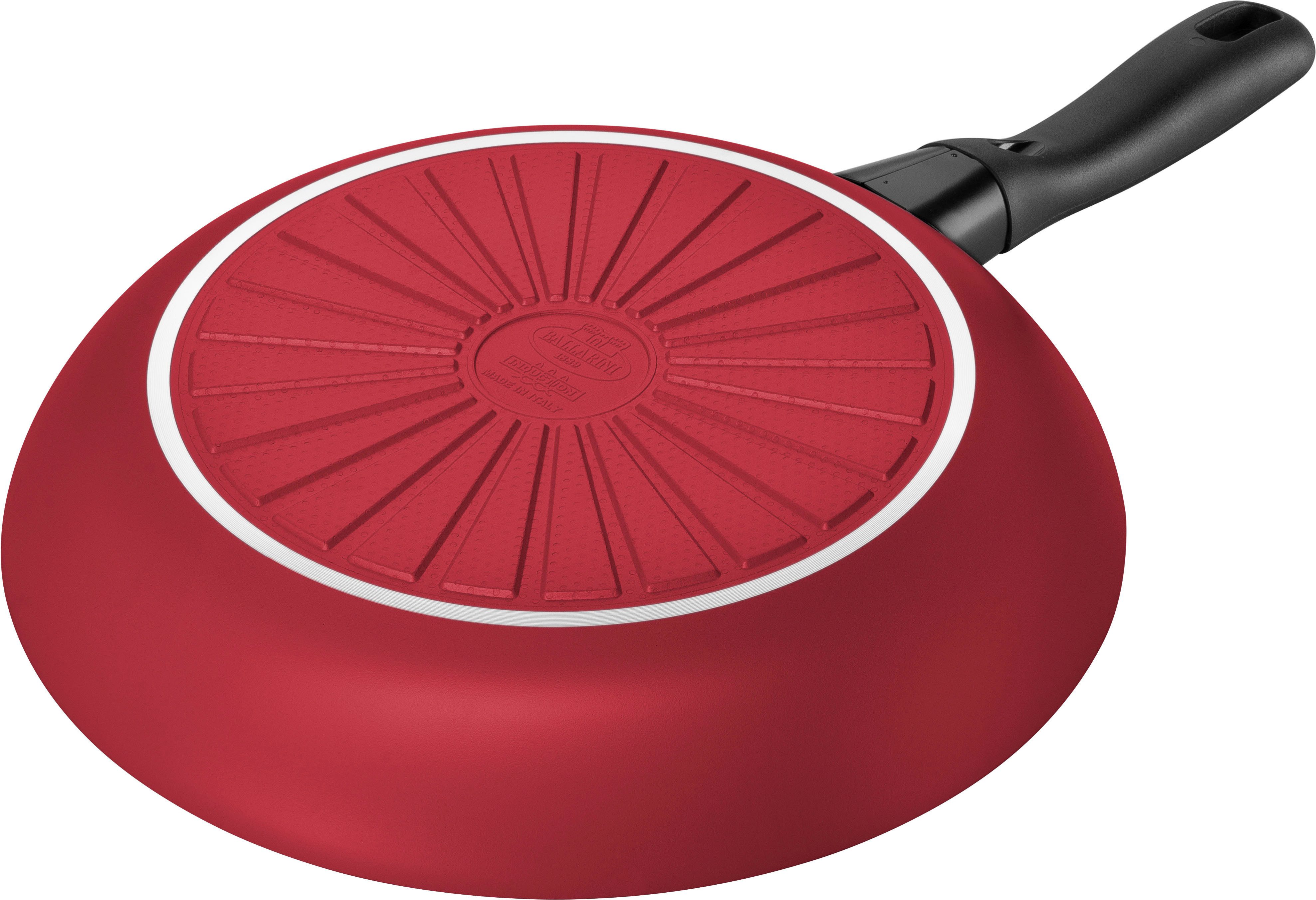 BALLARINI Koekenpan Caprera Keramische coating, Thermopoint, kleurrijk, gemaakt in Italië (1-delig)