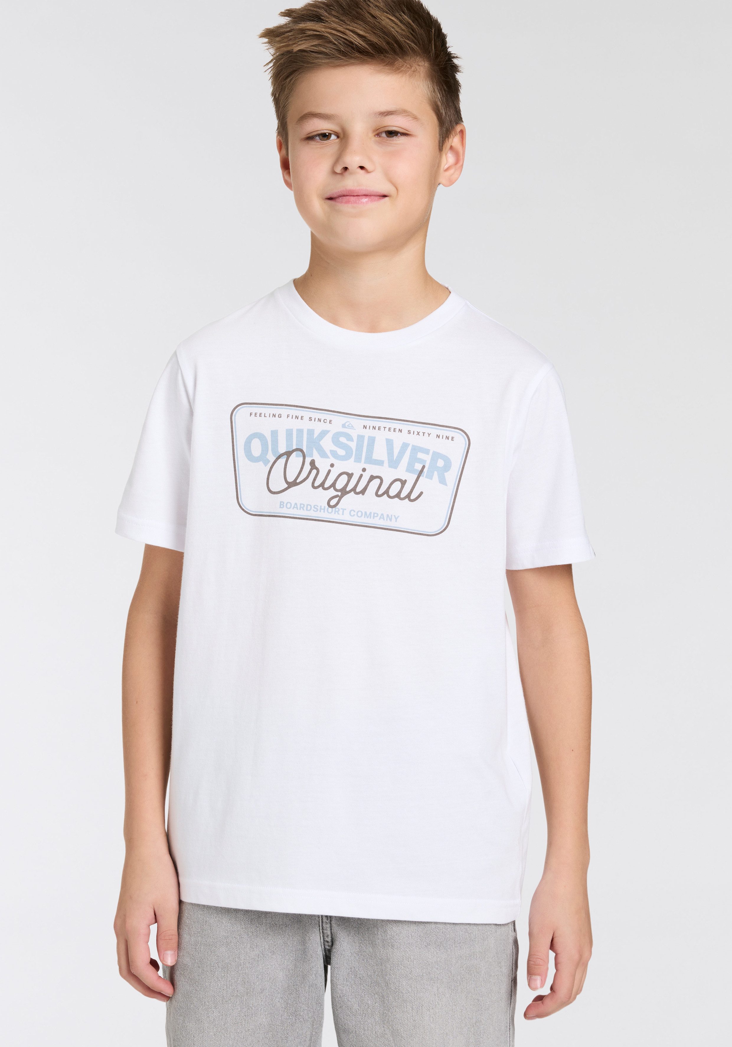 Quiksilver T-shirt BOWNESHORT SLEEVE SHORT SLEEVE TEE PACK YTH (2-delig, Set van 2)