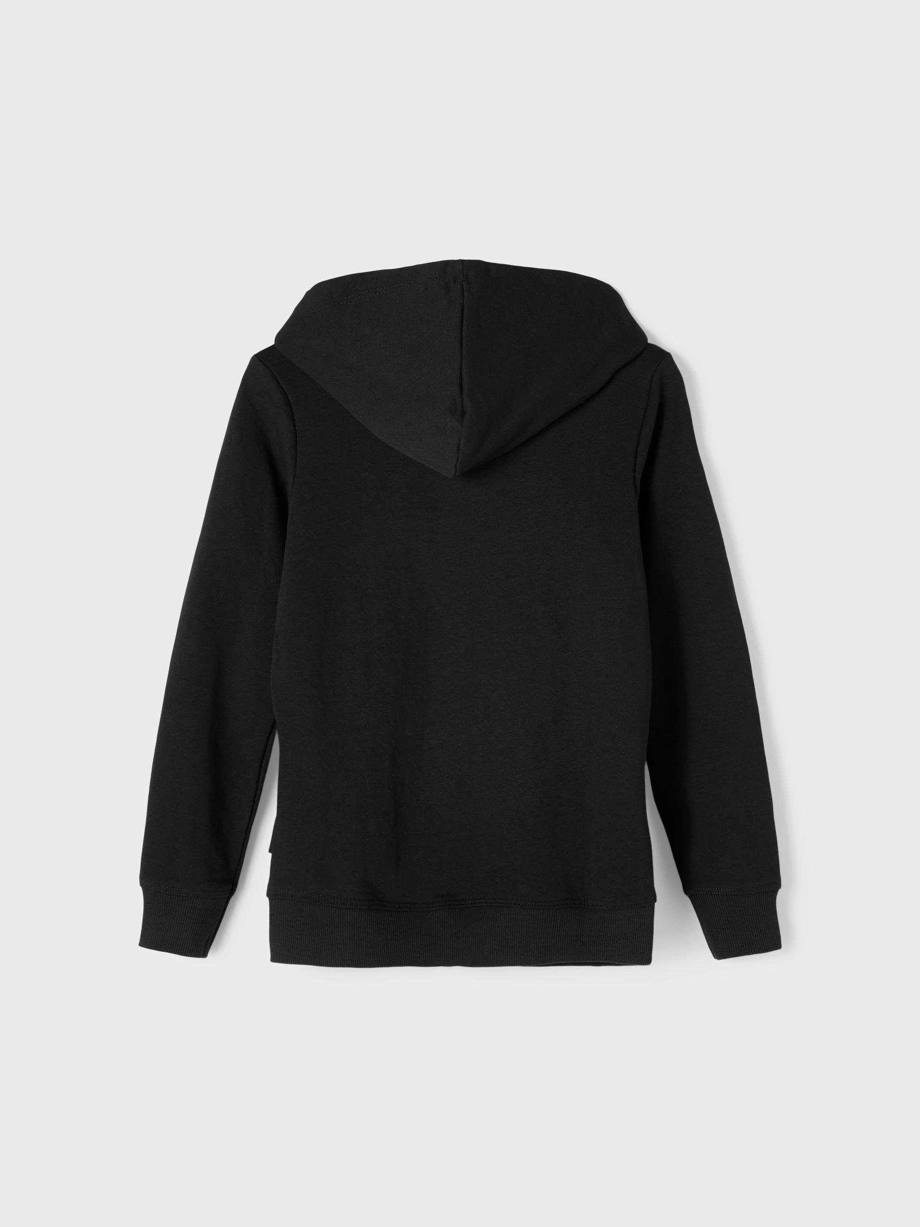 Name It Sweatvest NKMNESWEAT CARD W HOOD BRU NOOS